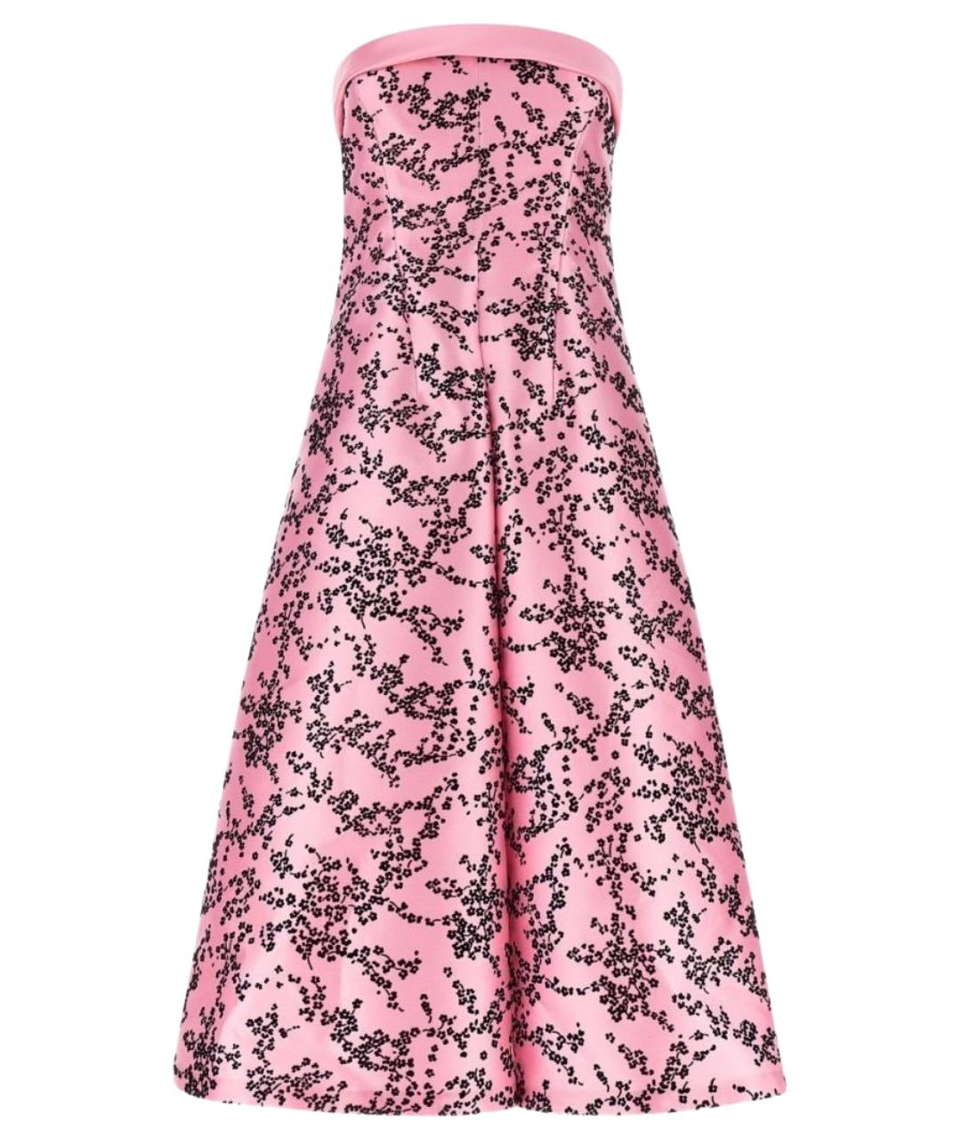 ALBERTA FERRETTI Мульти полиэстеровое коктейльное платье, фото 1