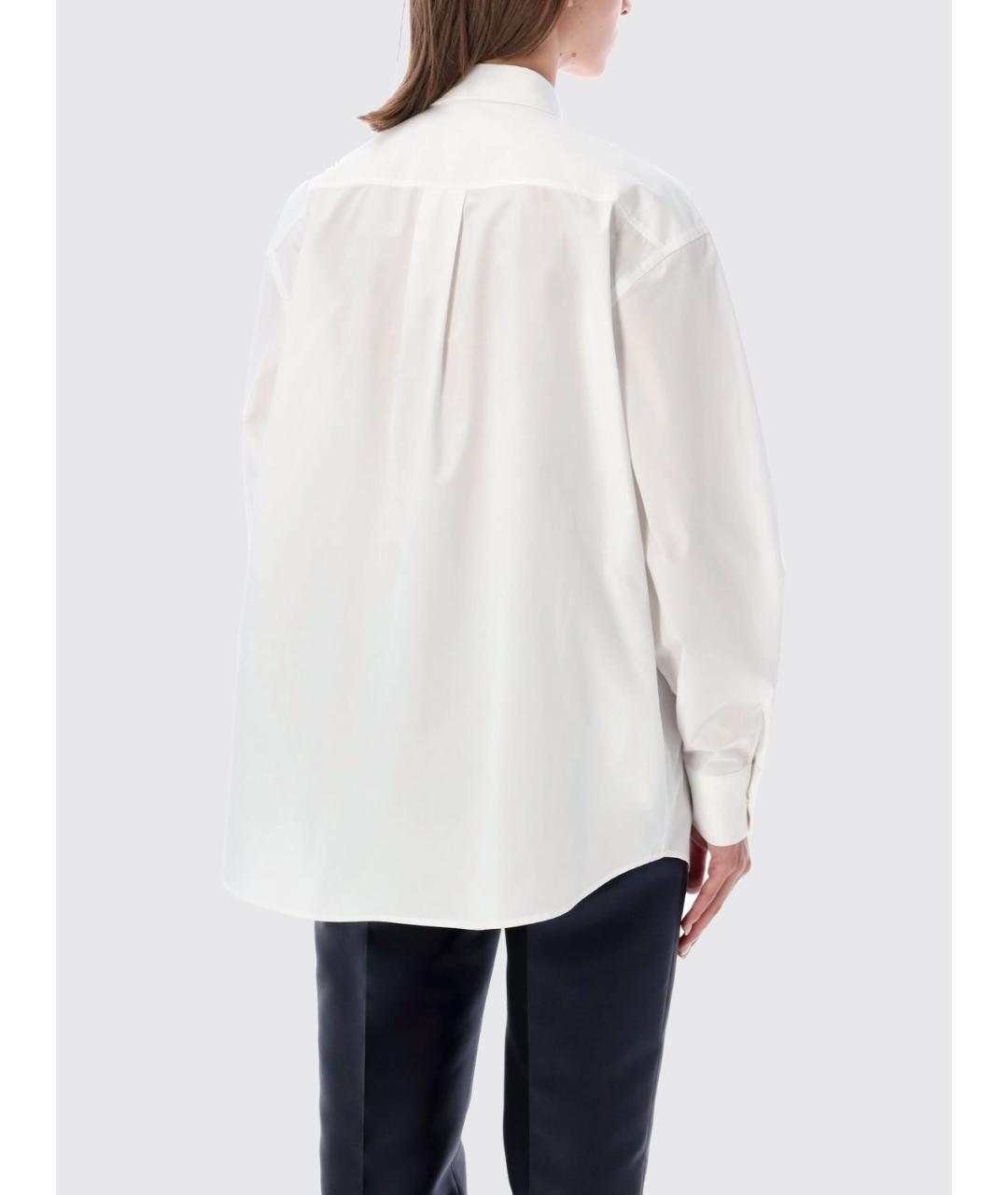 ALBERTA FERRETTI Белая хлопковая рубашка, фото 2