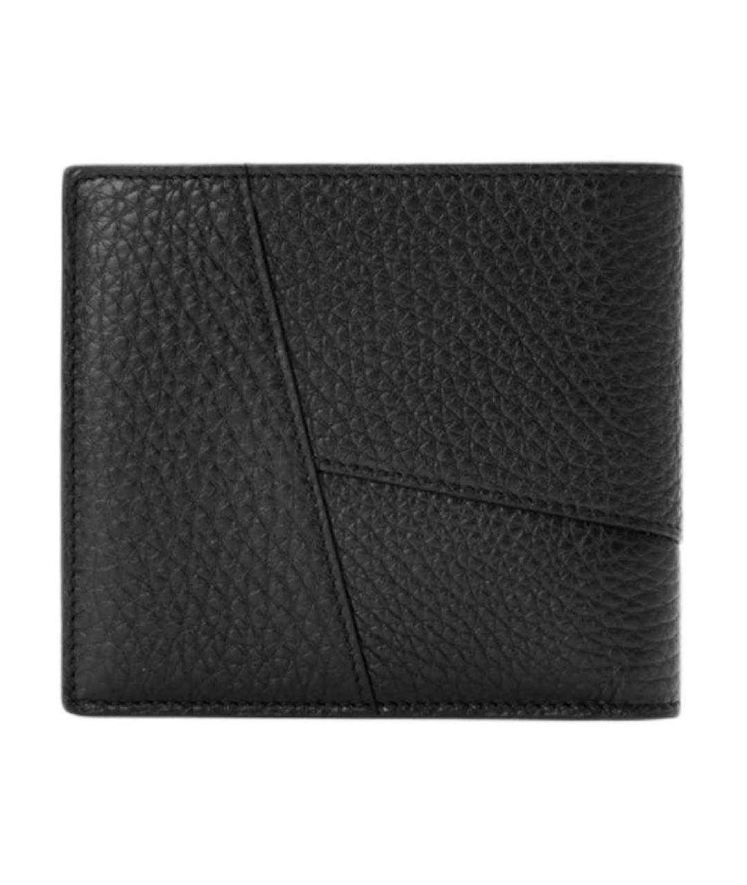 LOEWE Черный кожаный кошелек, фото 2