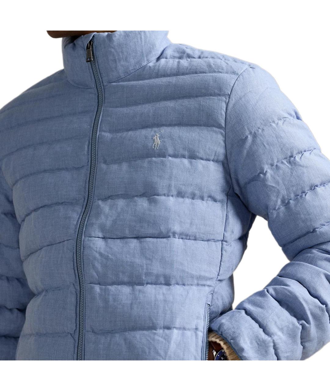 POLO RALPH LAUREN Голубой пуховик, фото 5
