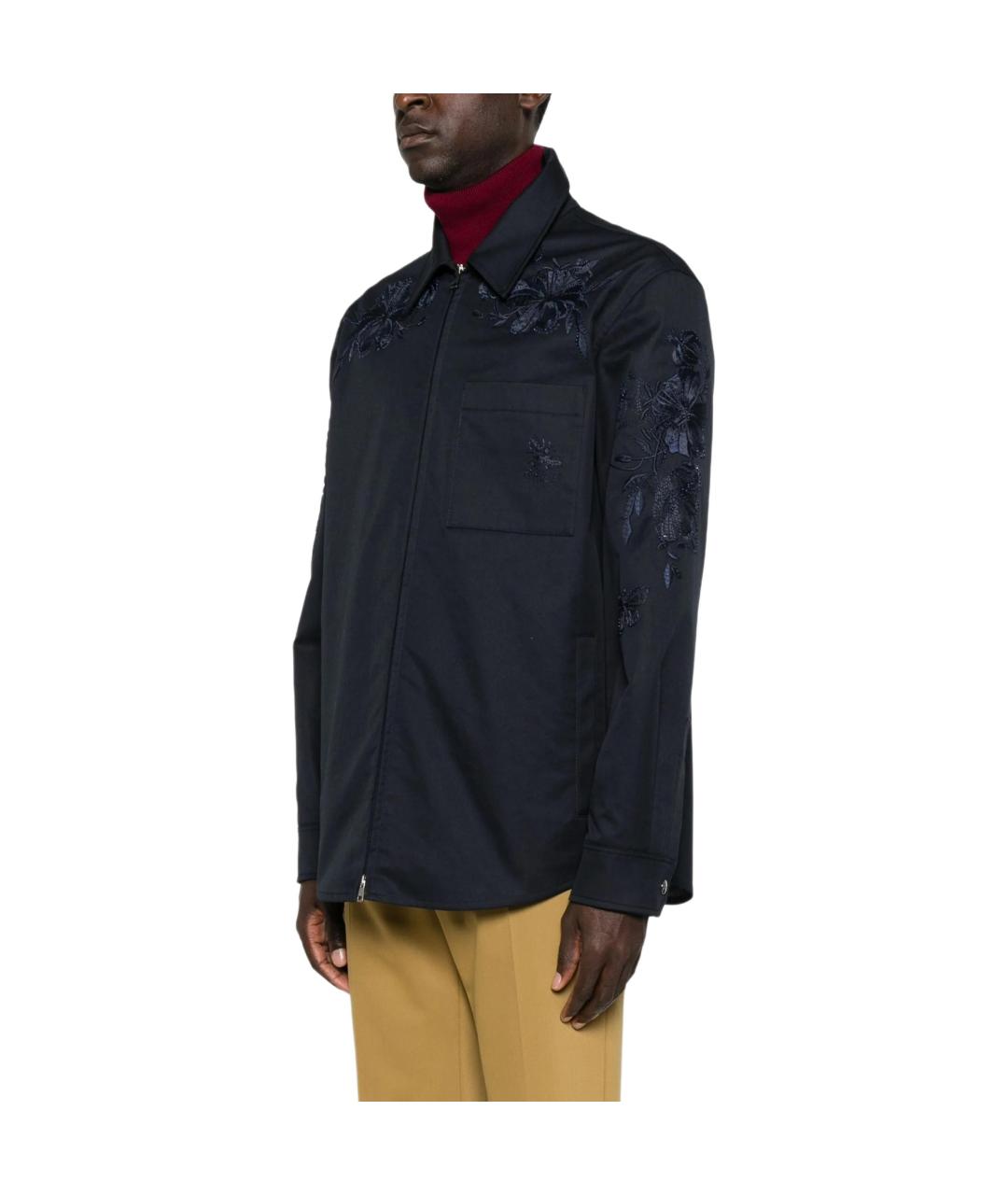GUCCI Темно-синяя куртка, фото 4