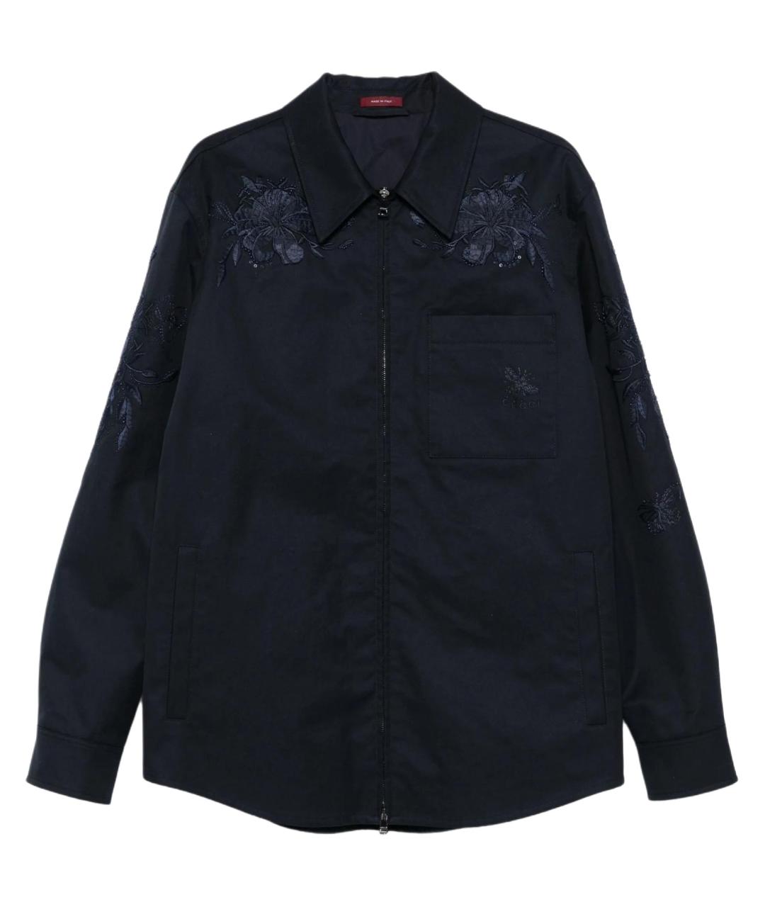 GUCCI Темно-синяя куртка, фото 1
