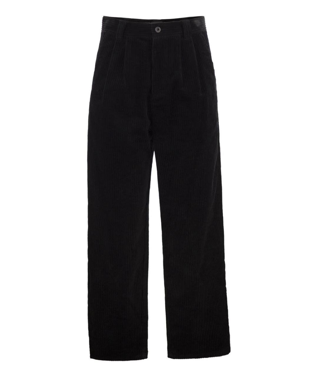 A.P.C. Черные хлопковые повседневные брюки, фото 1