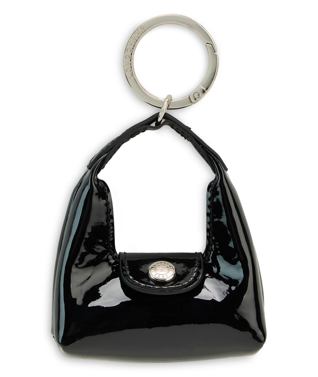 LONGCHAMP Черный брелок, фото 1