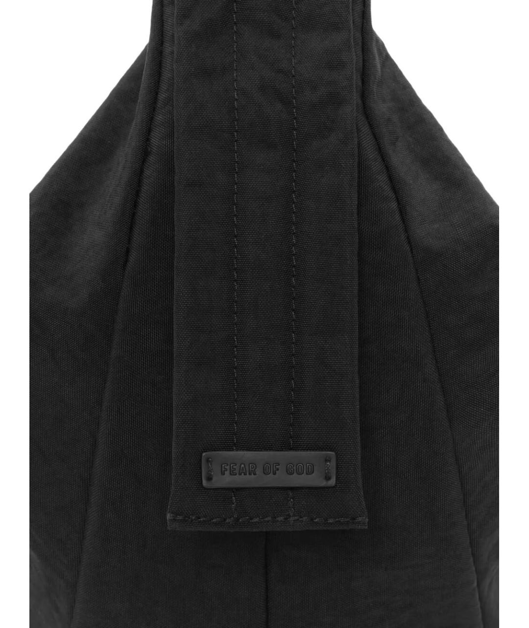 FEAR OF GOD ESSENTIALS Черная синтетическая сумка на плечо, фото 4