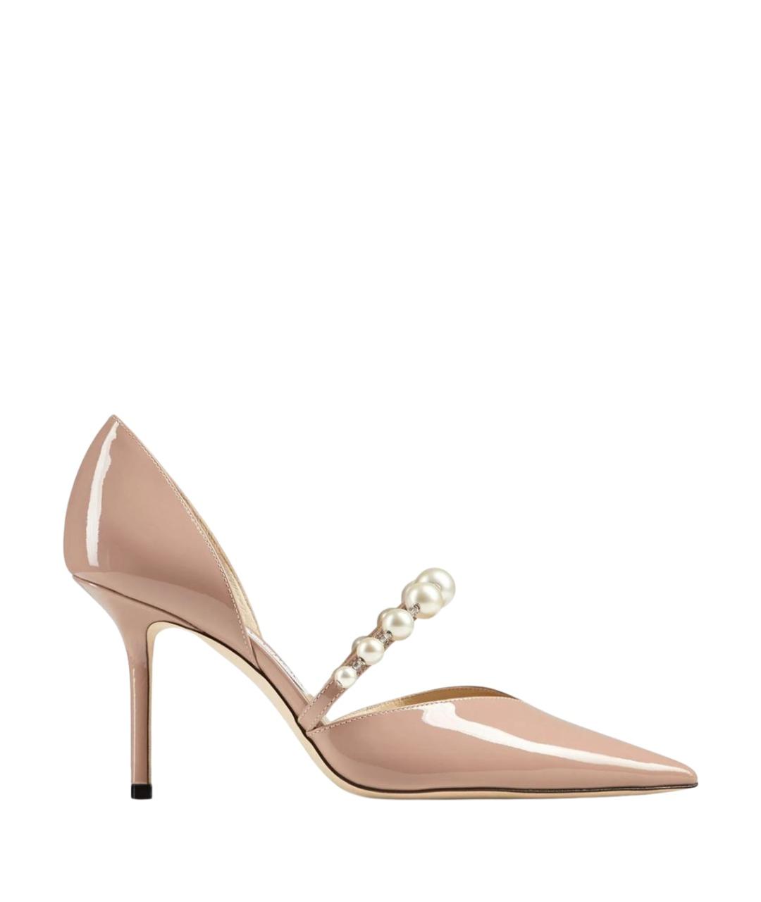 JIMMY CHOO Розовые туфли из лакированной кожи, фото 1