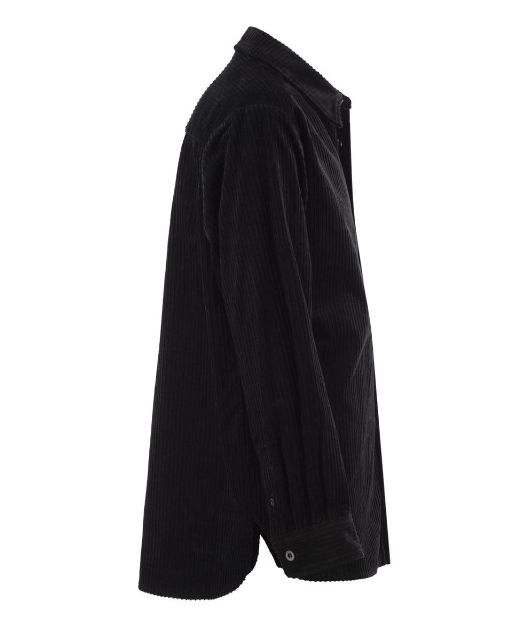 A.P.C. Черная хлопковая кэжуал рубашка, фото 3