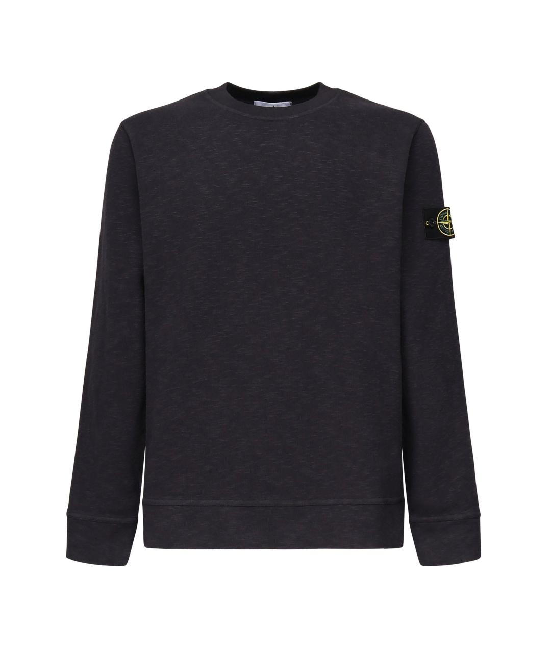 STONE ISLAND Синий хлопковый джемпер / свитер, фото 1