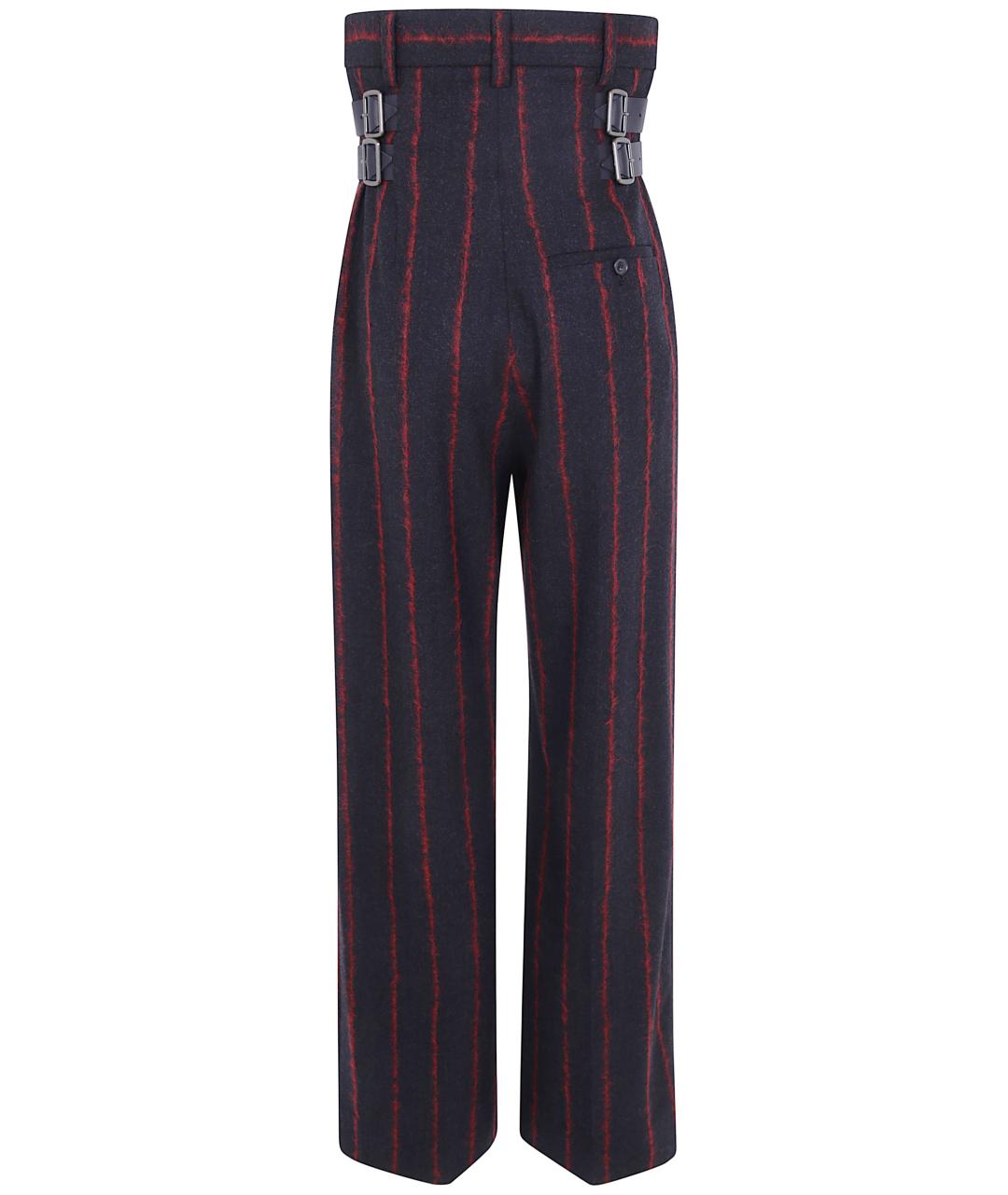 VIVIENNE WESTWOOD Серые кашемировые прямые брюки, фото 2