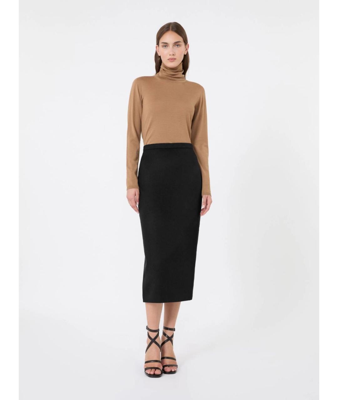MAX MARA Бежевый шерстяной джемпер / свитер, фото 2