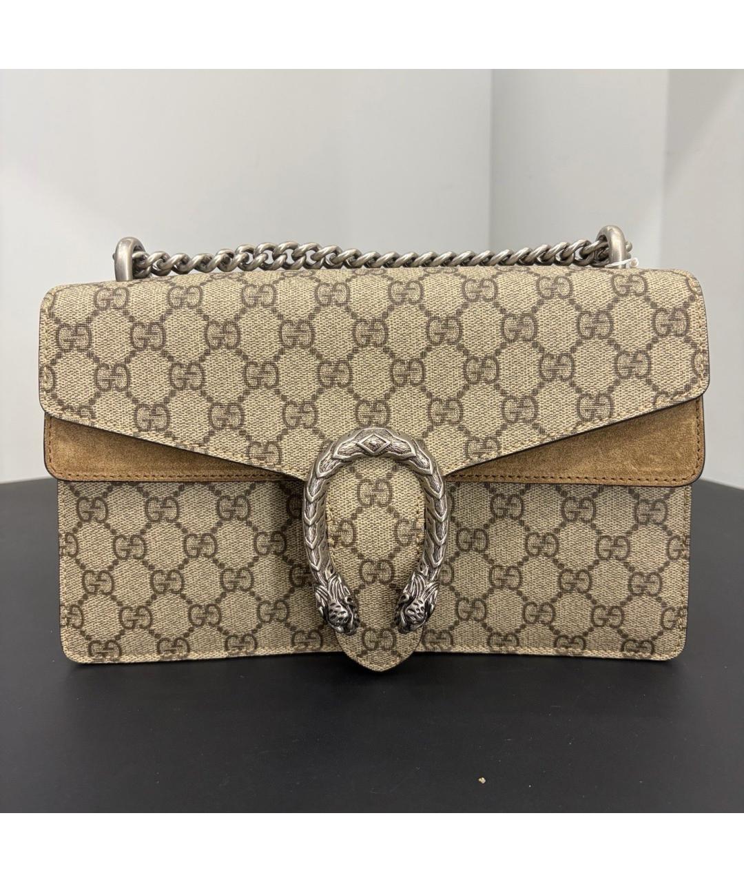 GUCCI Хаки деним сумка через плечо, фото 9
