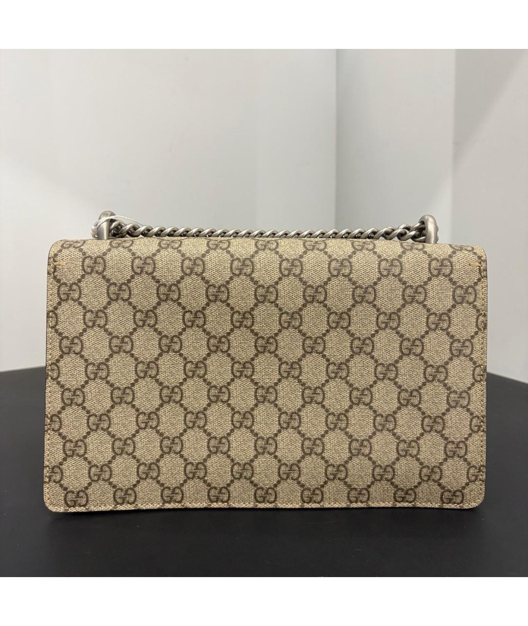 GUCCI Хаки деним сумка через плечо, фото 3