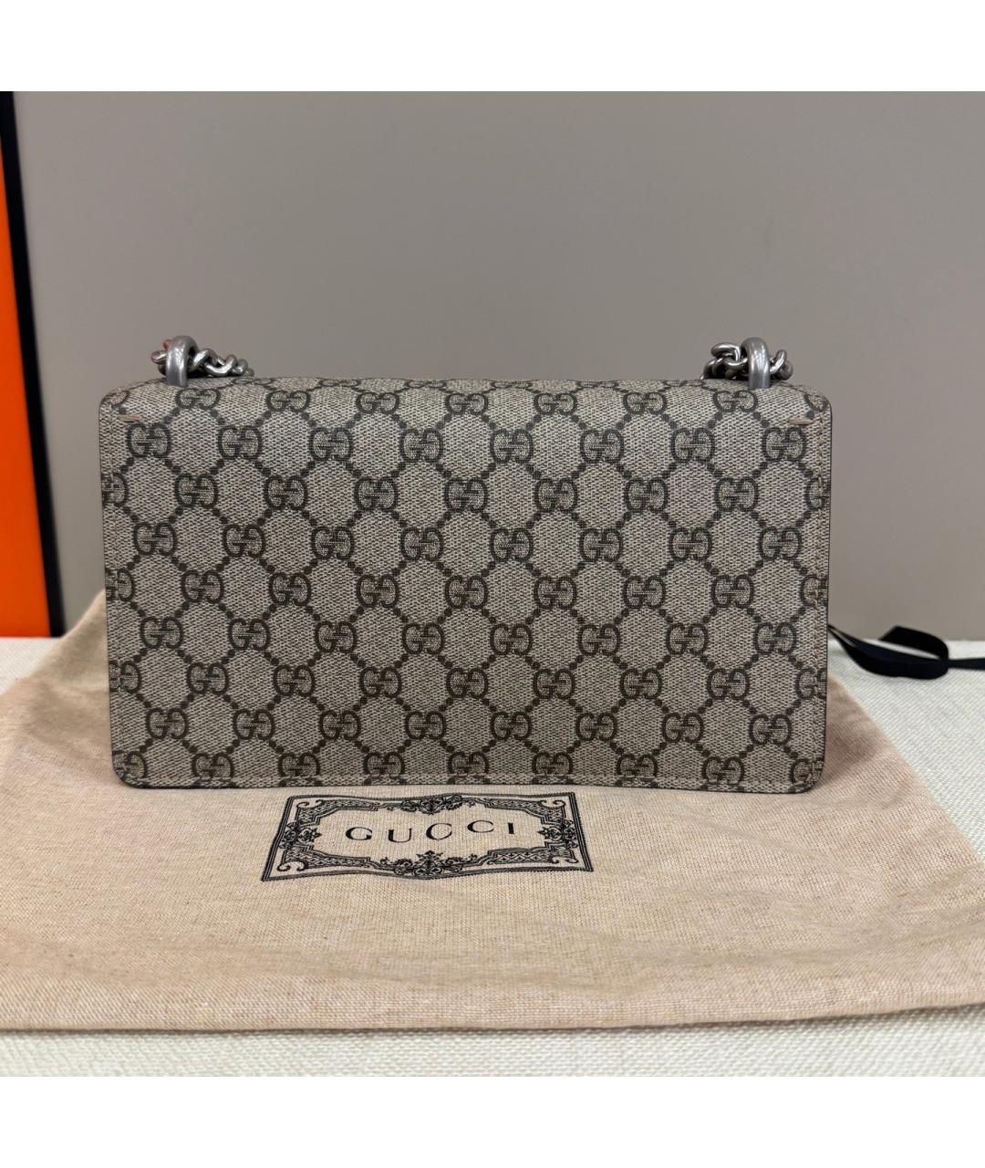 GUCCI Красная замшевая сумка через плечо, фото 2