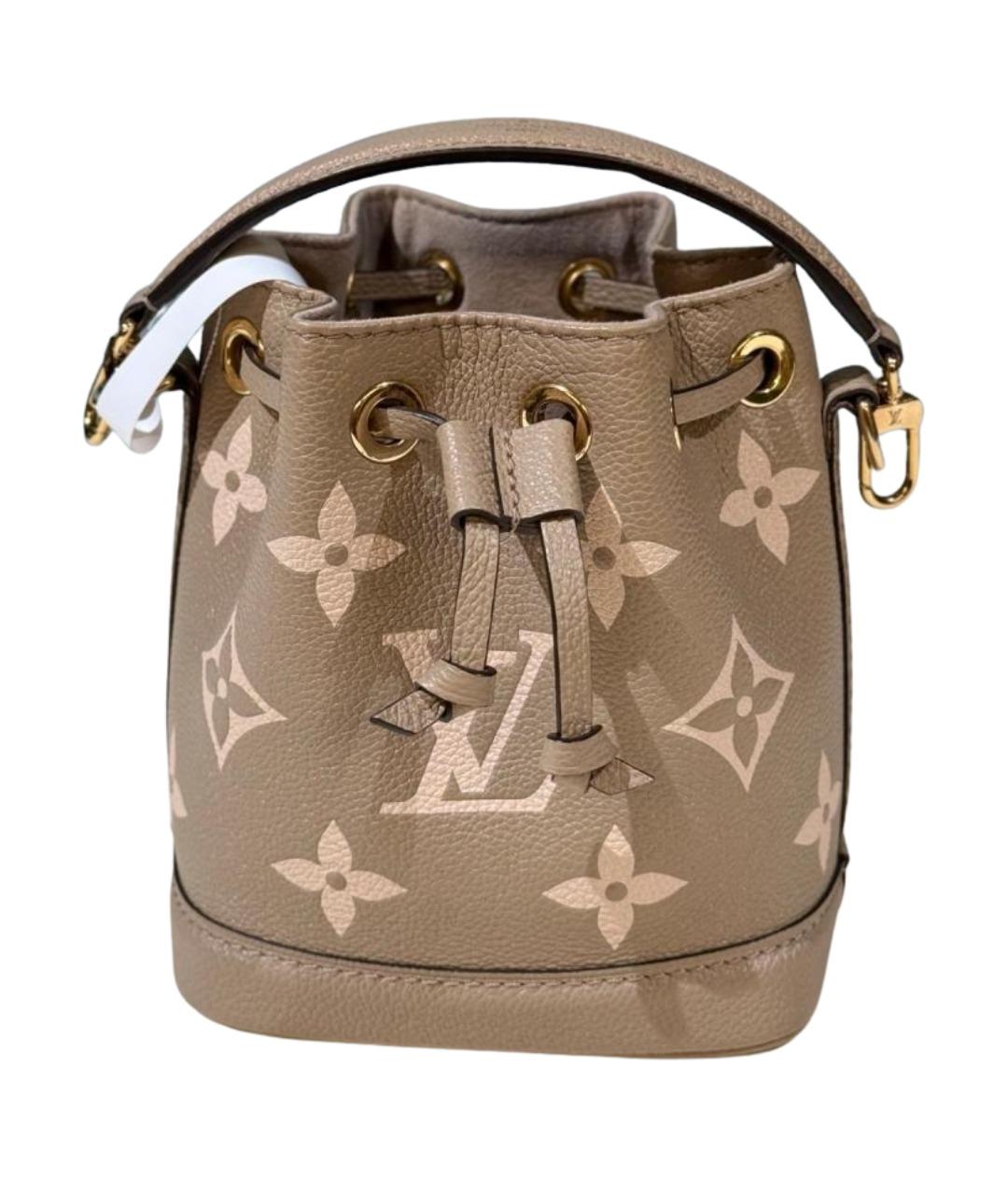 LOUIS VUITTON Серая кожаная сумка тоут, фото 1
