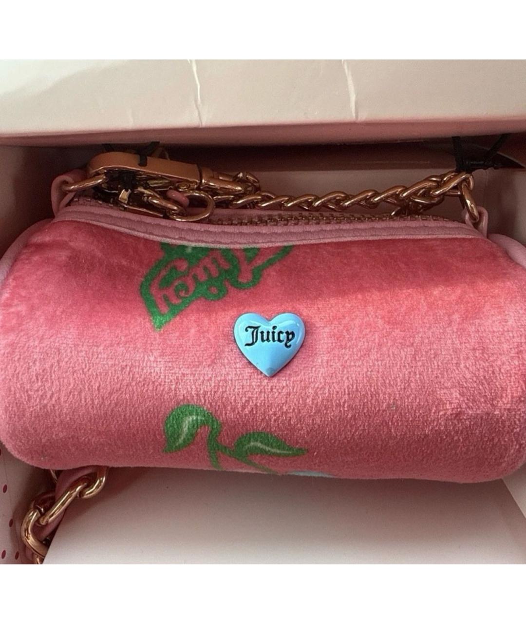 JUICY COUTURE Розовая сумка через плечо, фото 3
