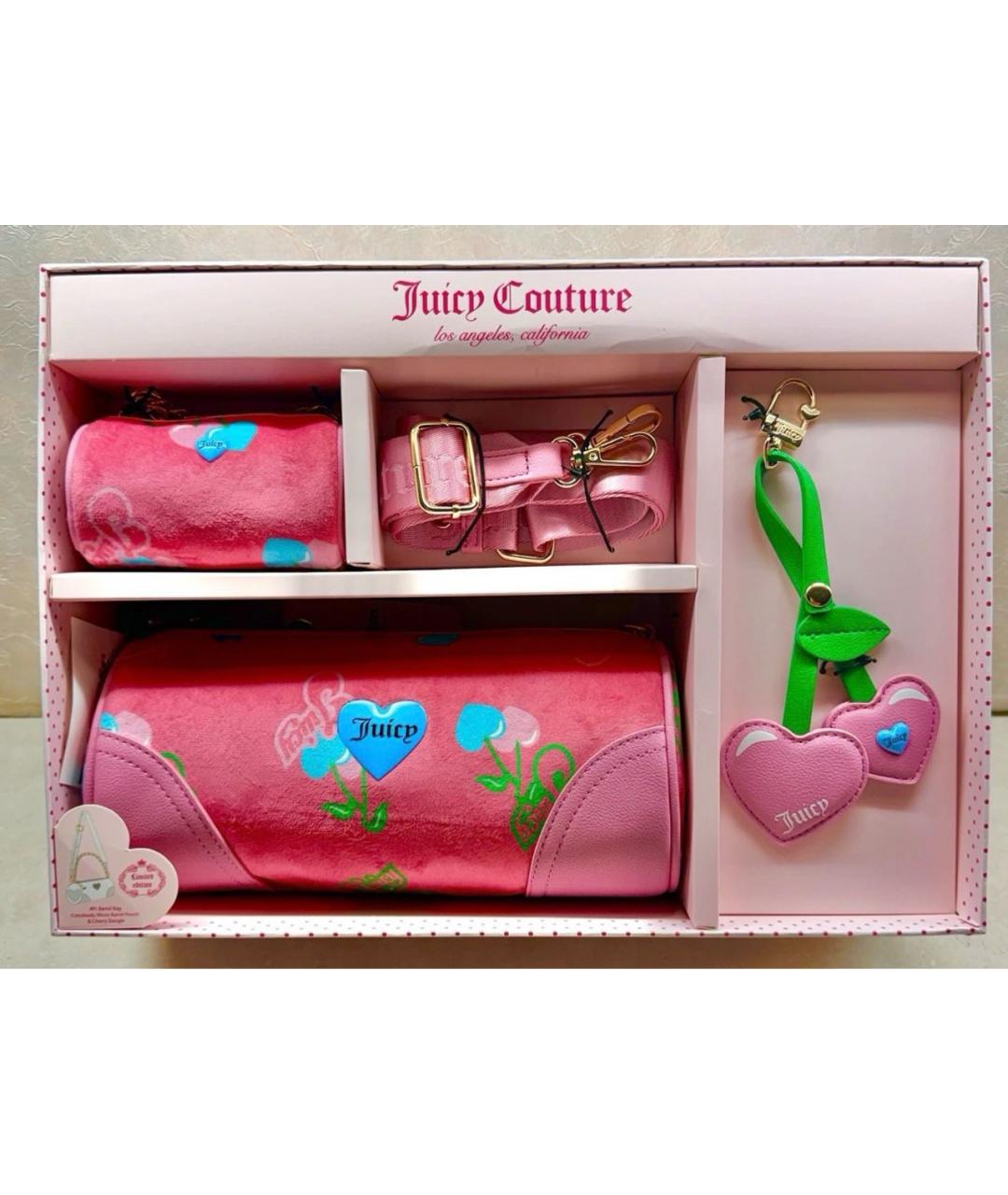 JUICY COUTURE Розовая сумка через плечо, фото 2