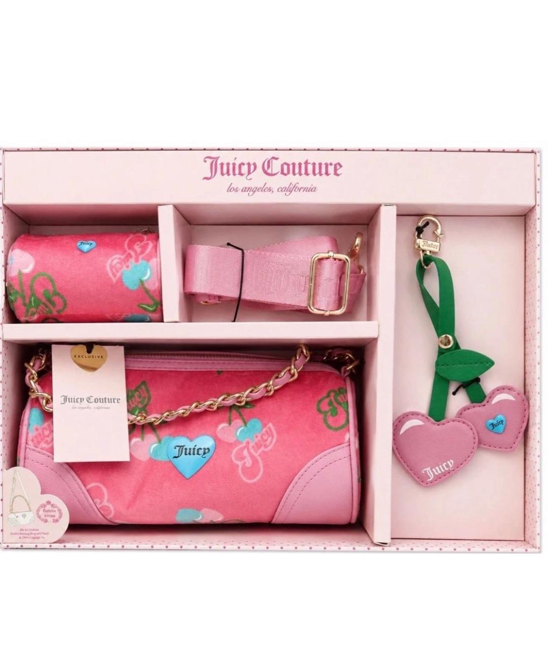 JUICY COUTURE Розовая сумка через плечо, фото 5
