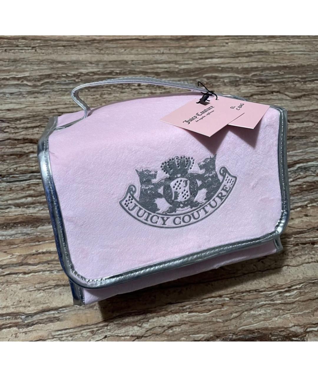 JUICY COUTURE Розовая косметичка, фото 6