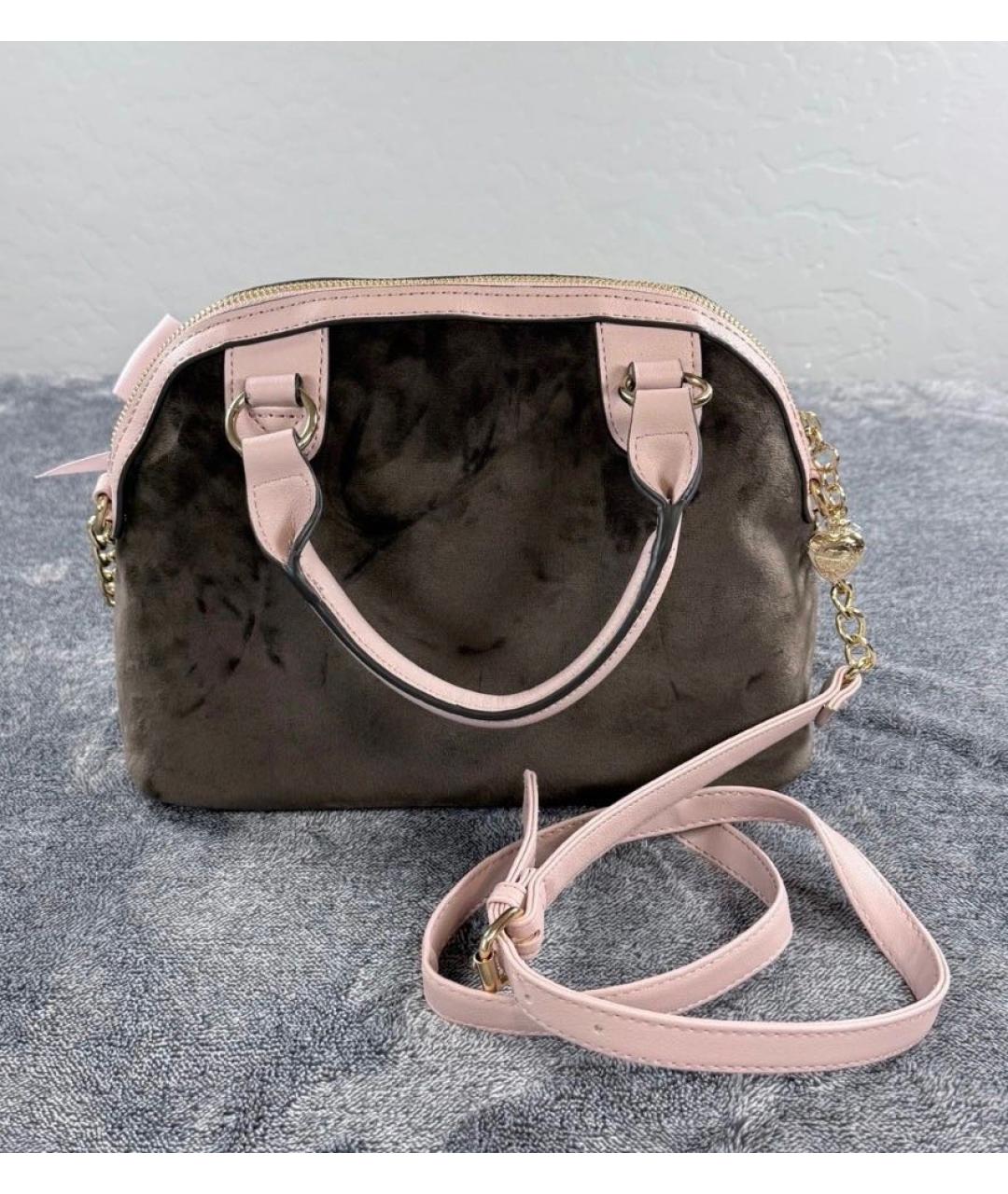 JUICY COUTURE Коричневая сумка через плечо, фото 2