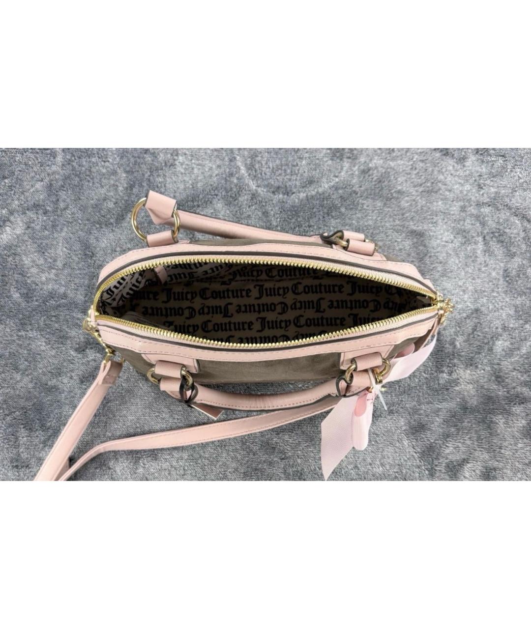 JUICY COUTURE Коричневая сумка через плечо, фото 3
