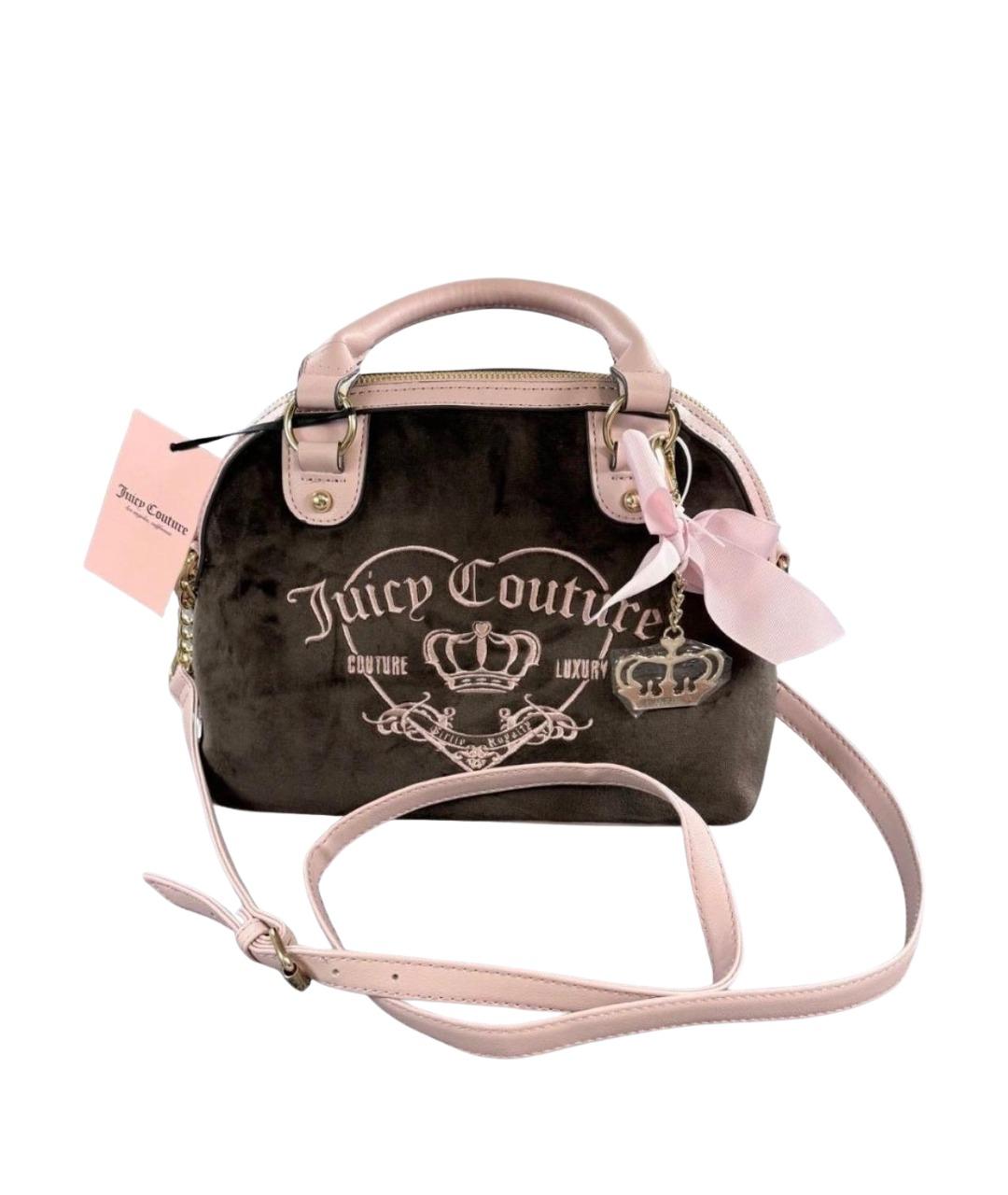 JUICY COUTURE Коричневая сумка через плечо, фото 1