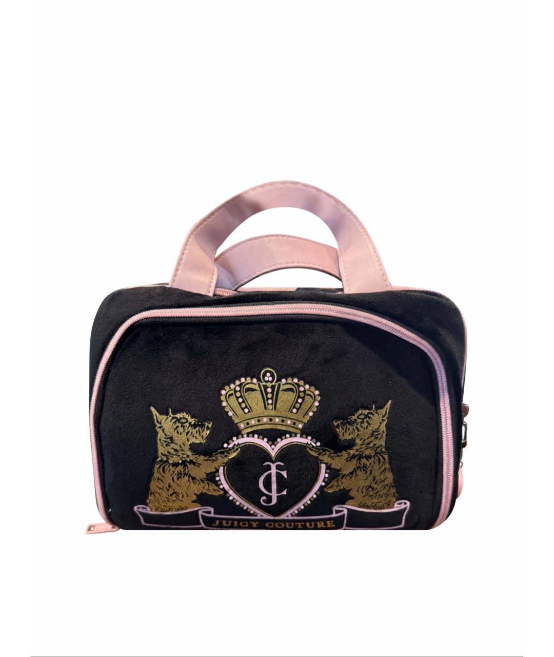 JUICY COUTURE Черная косметичка, фото 5