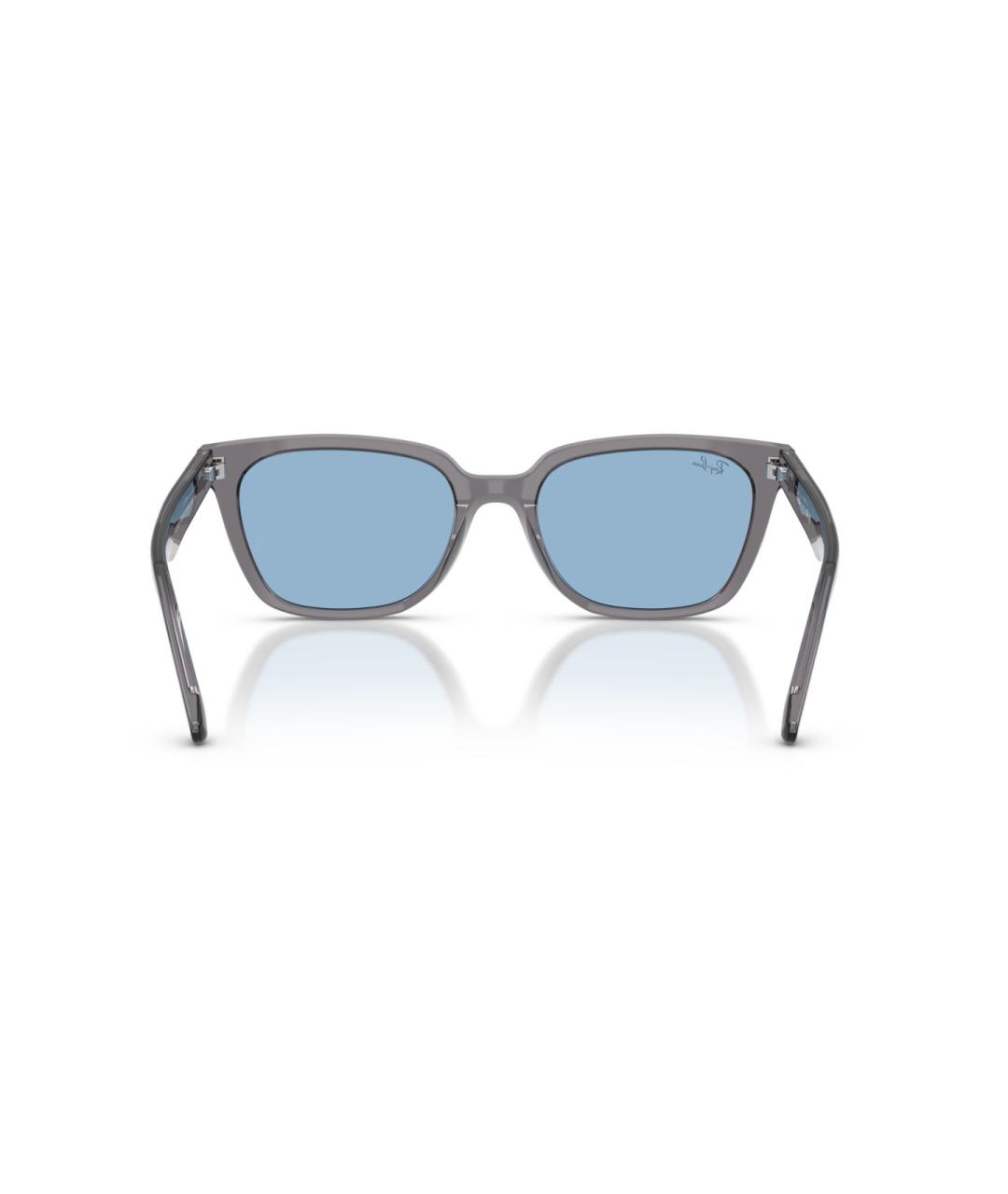 RAY BAN Серые пластиковые солнцезащитные очки, фото 5