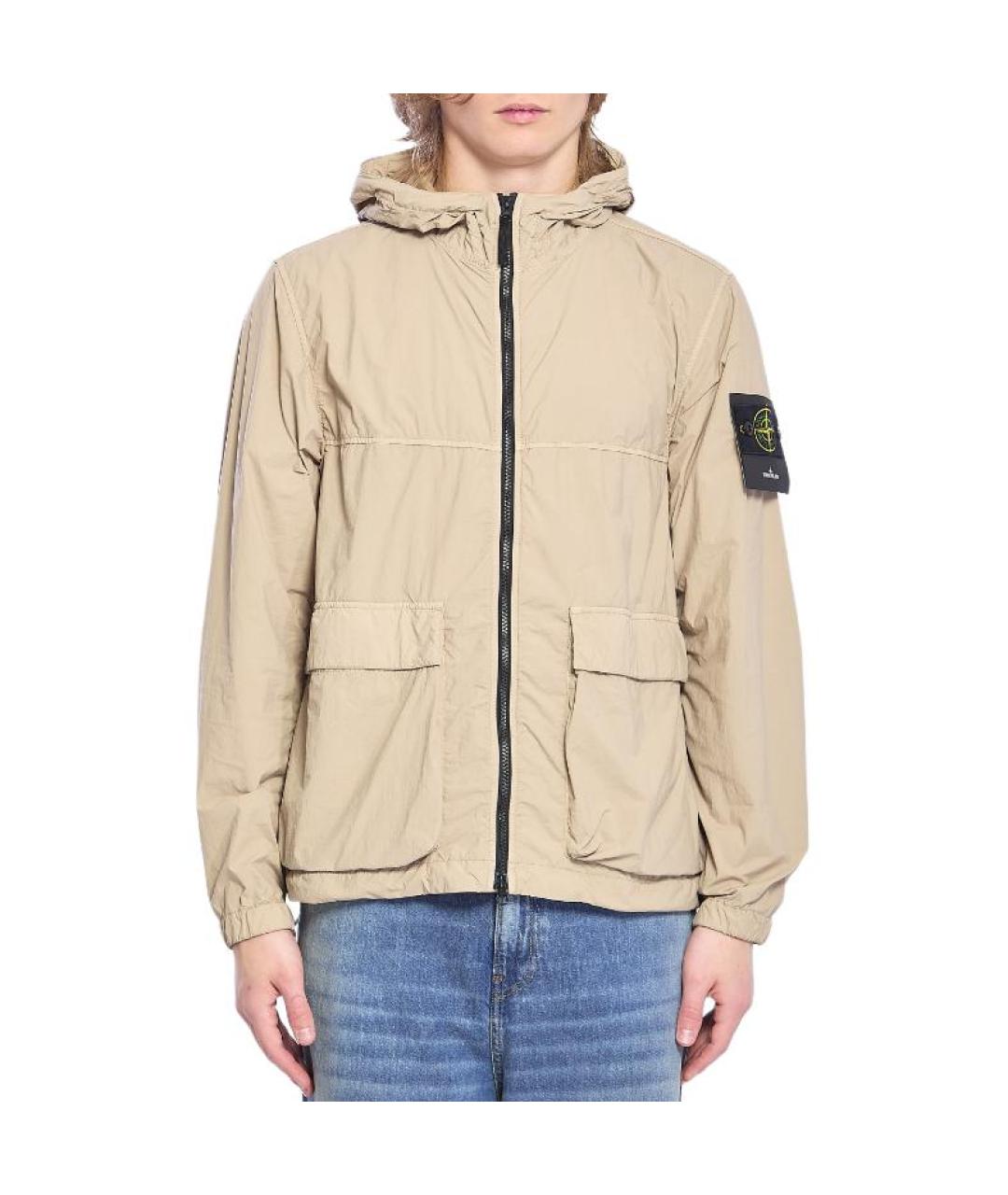STONE ISLAND Бежевая куртка, фото 3