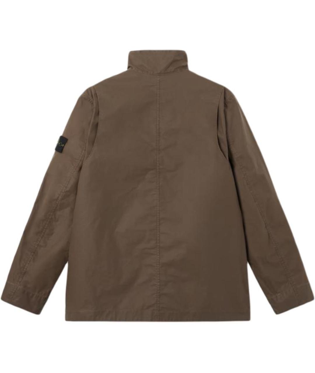 STONE ISLAND Коричневая куртка, фото 2