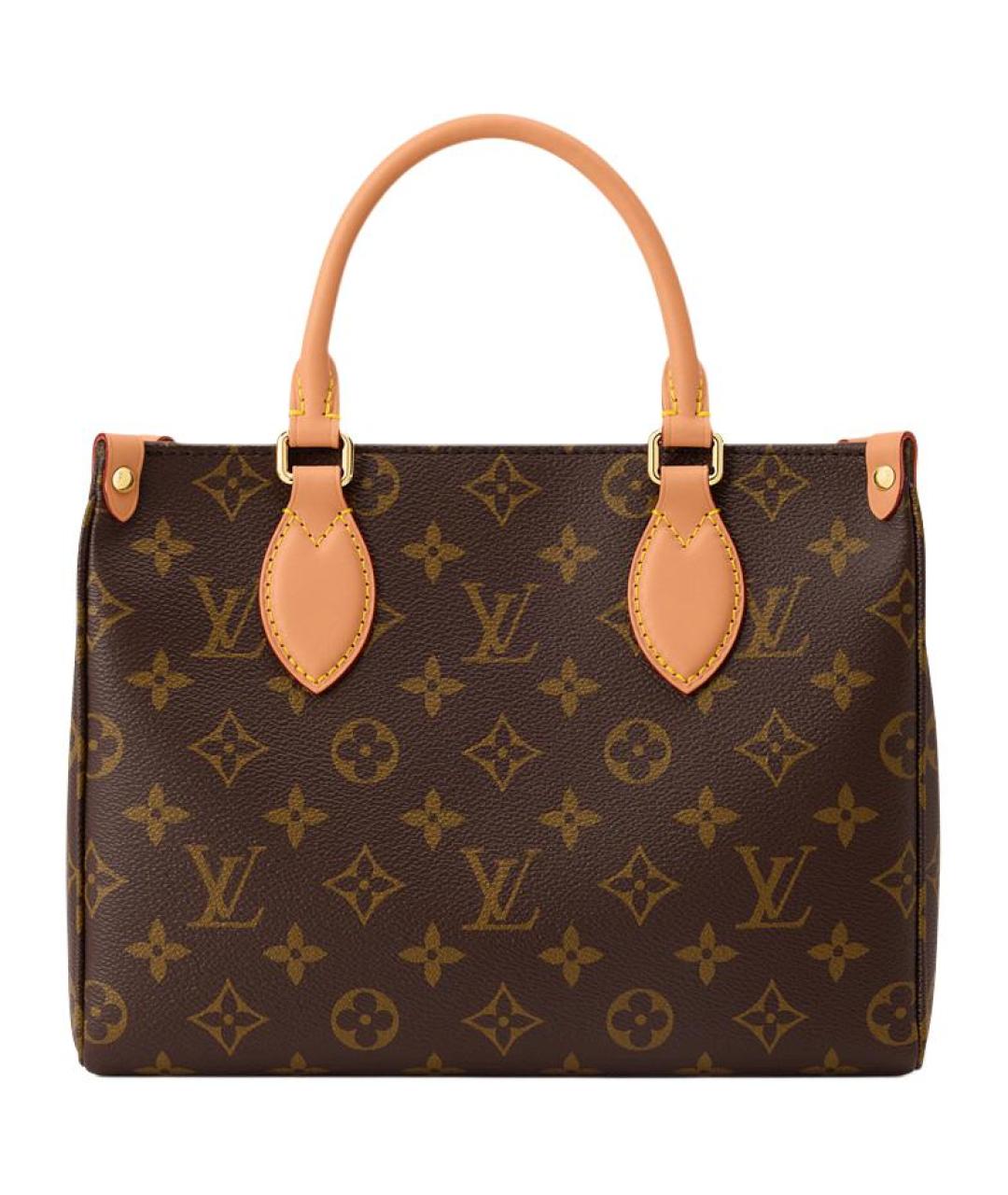 LOUIS VUITTON Коричневая сумка через плечо из канвы, фото 1