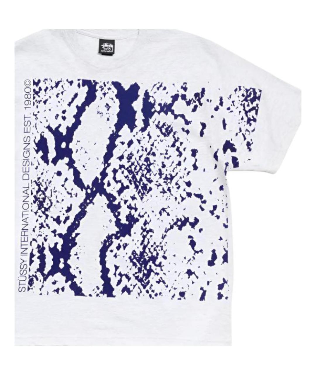 STUSSY Серая футболка, фото 3