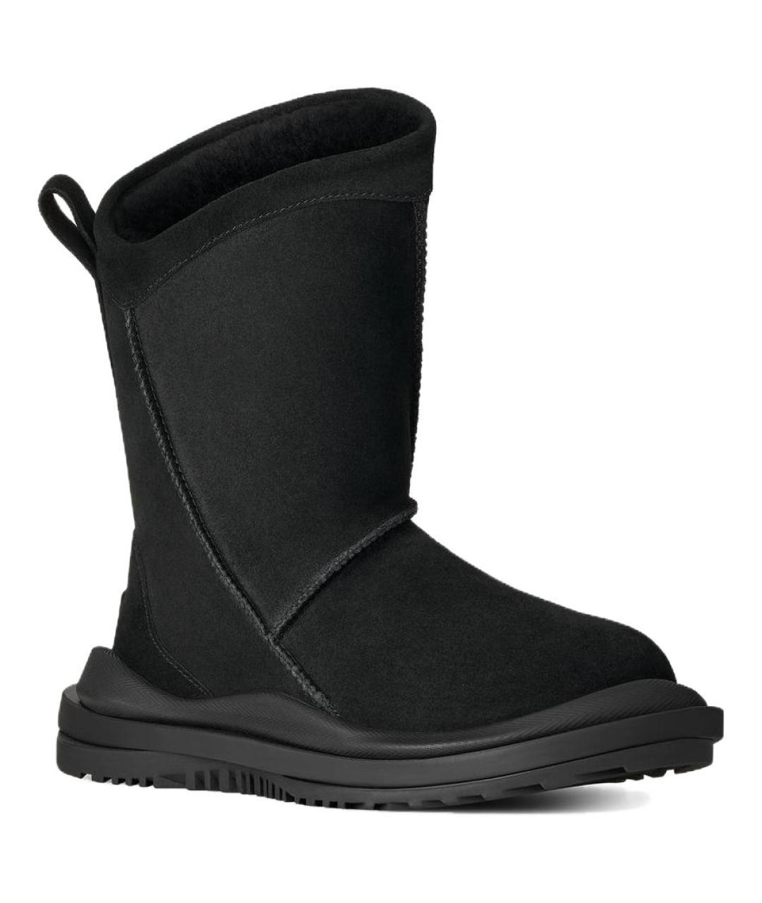 UGG Черные высокие ботинки, фото 3