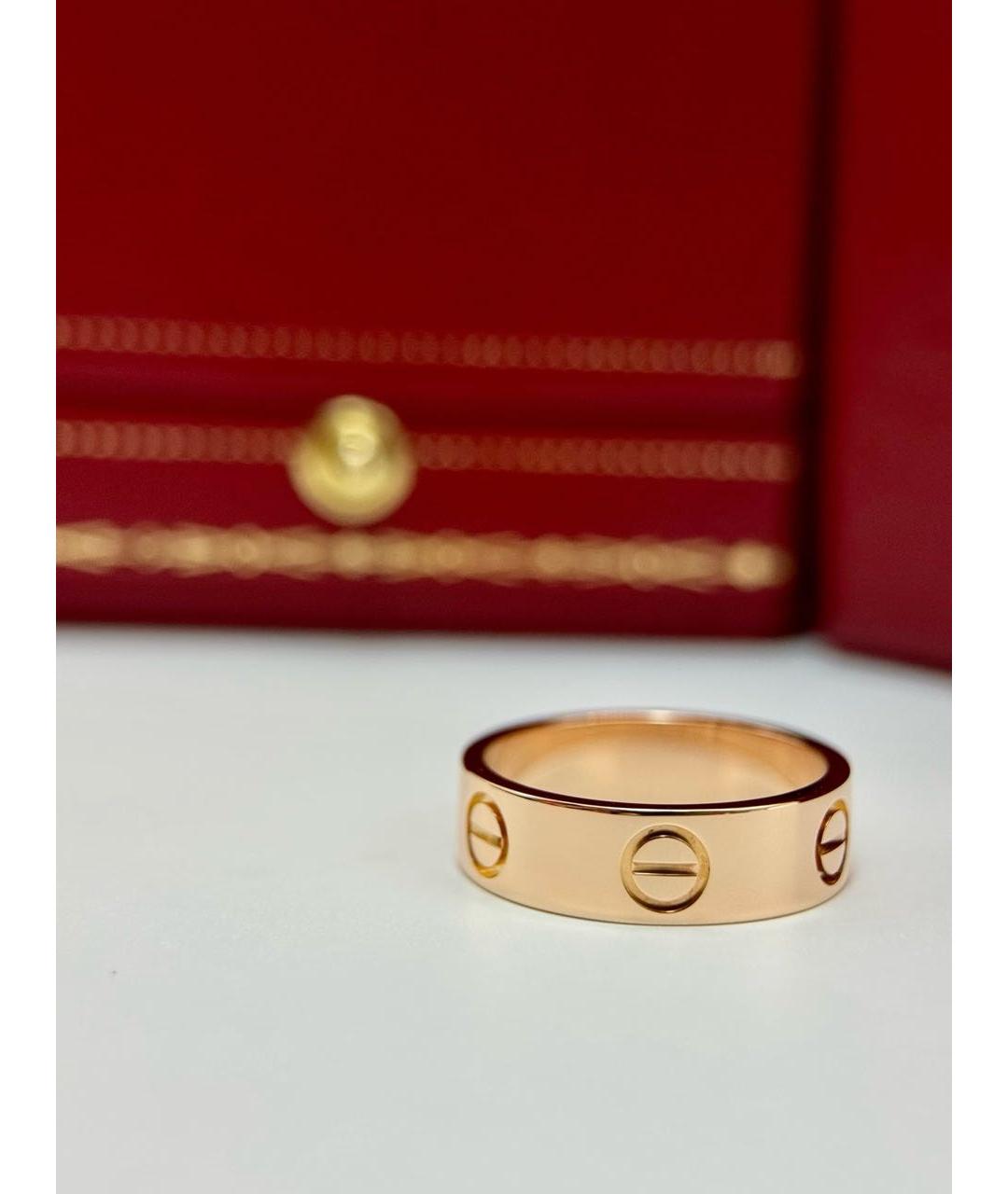 CARTIER Золотое кольцо из розового золота, фото 3