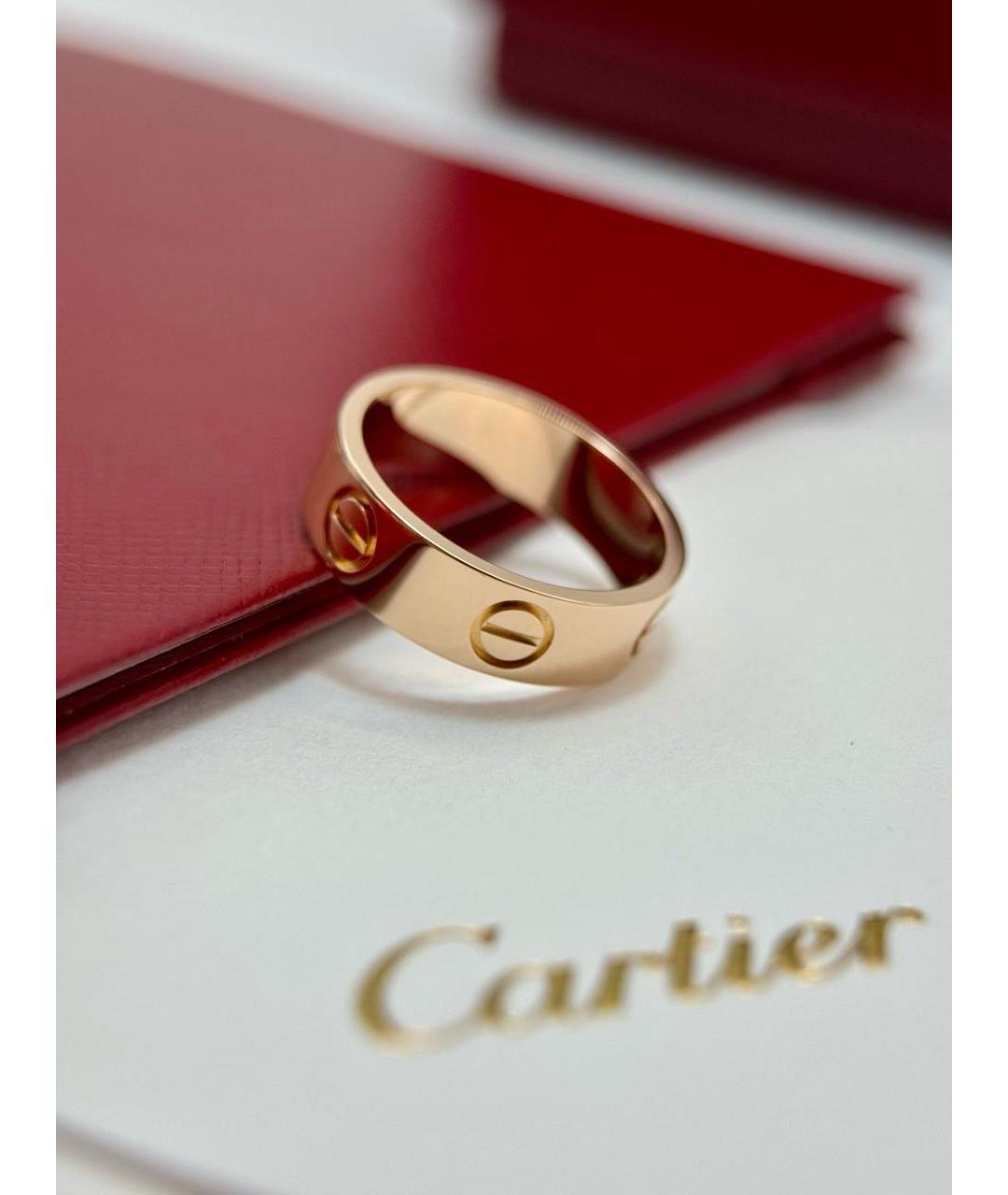CARTIER Золотое кольцо из розового золота, фото 2
