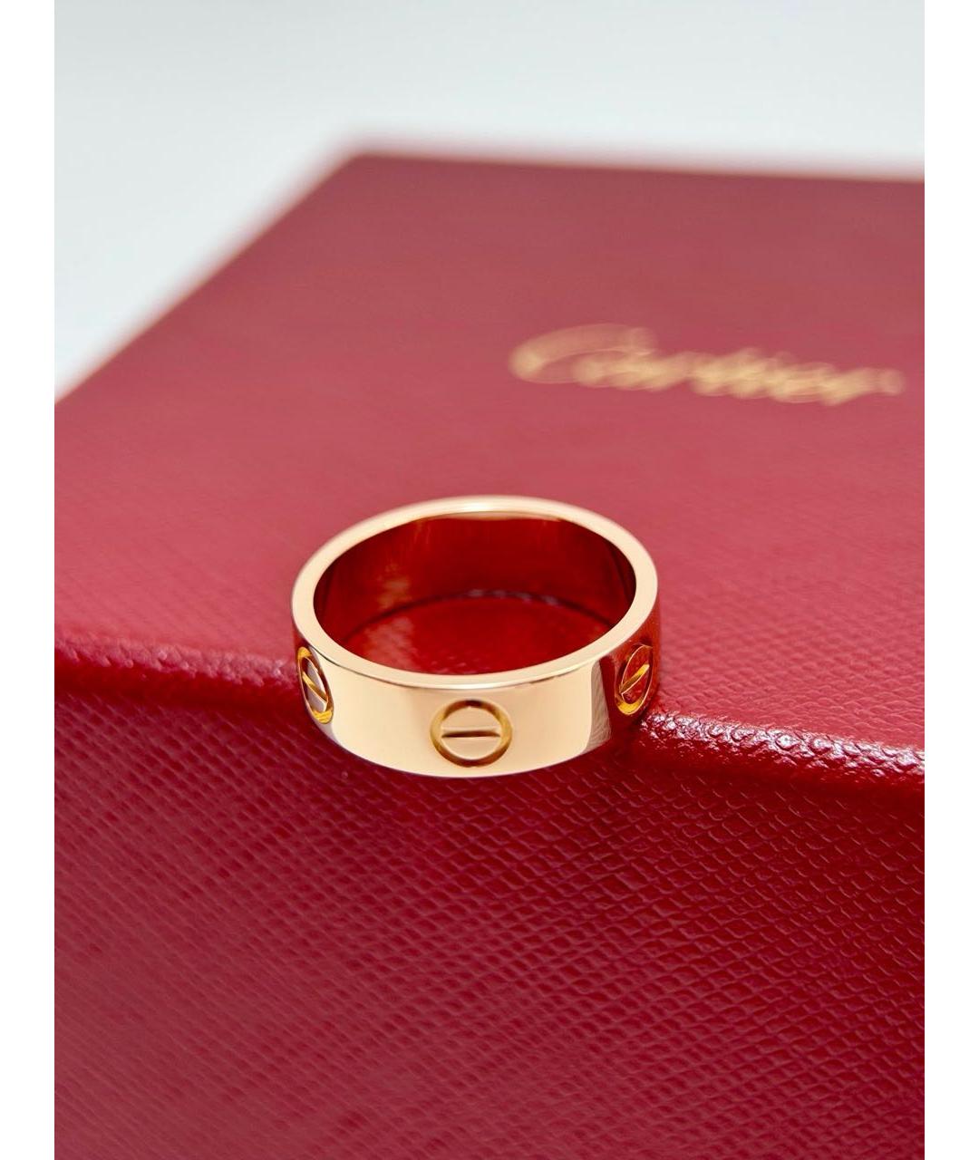 CARTIER Золотое кольцо из розового золота, фото 4