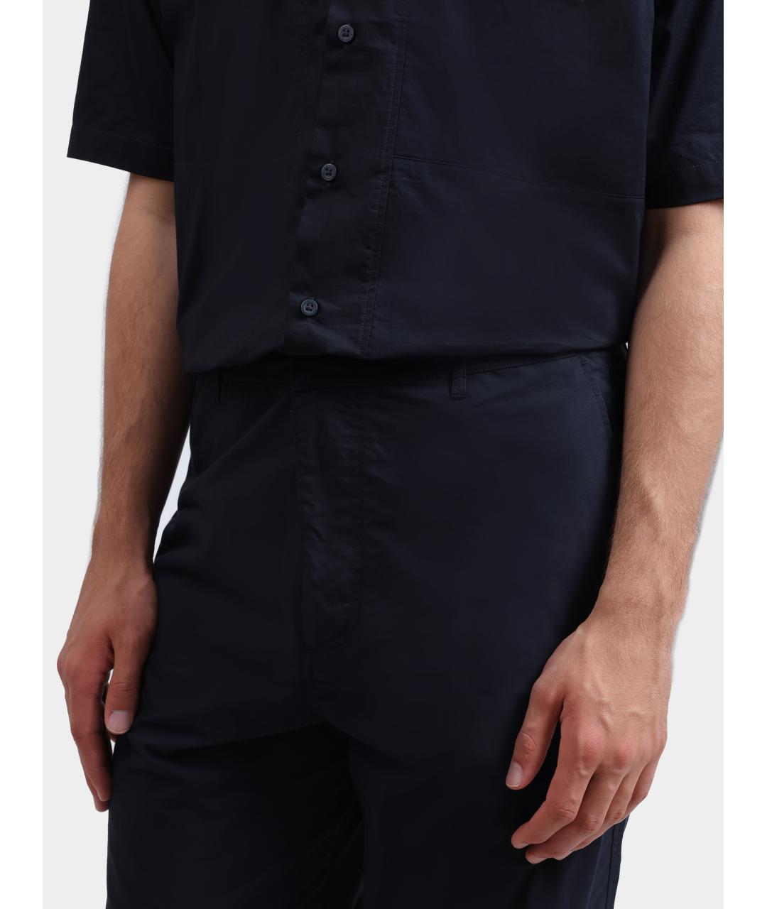 ARMANI EXCHANGE Темно-синие повседневные брюки, фото 4