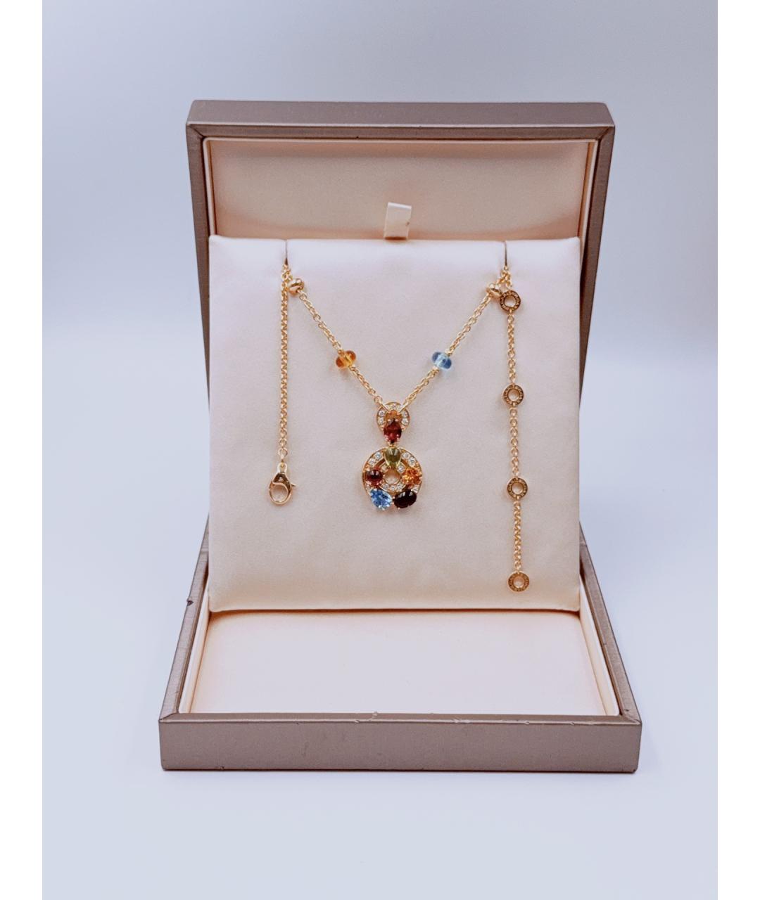BVLGARI Золотое колье из розового золота, фото 2