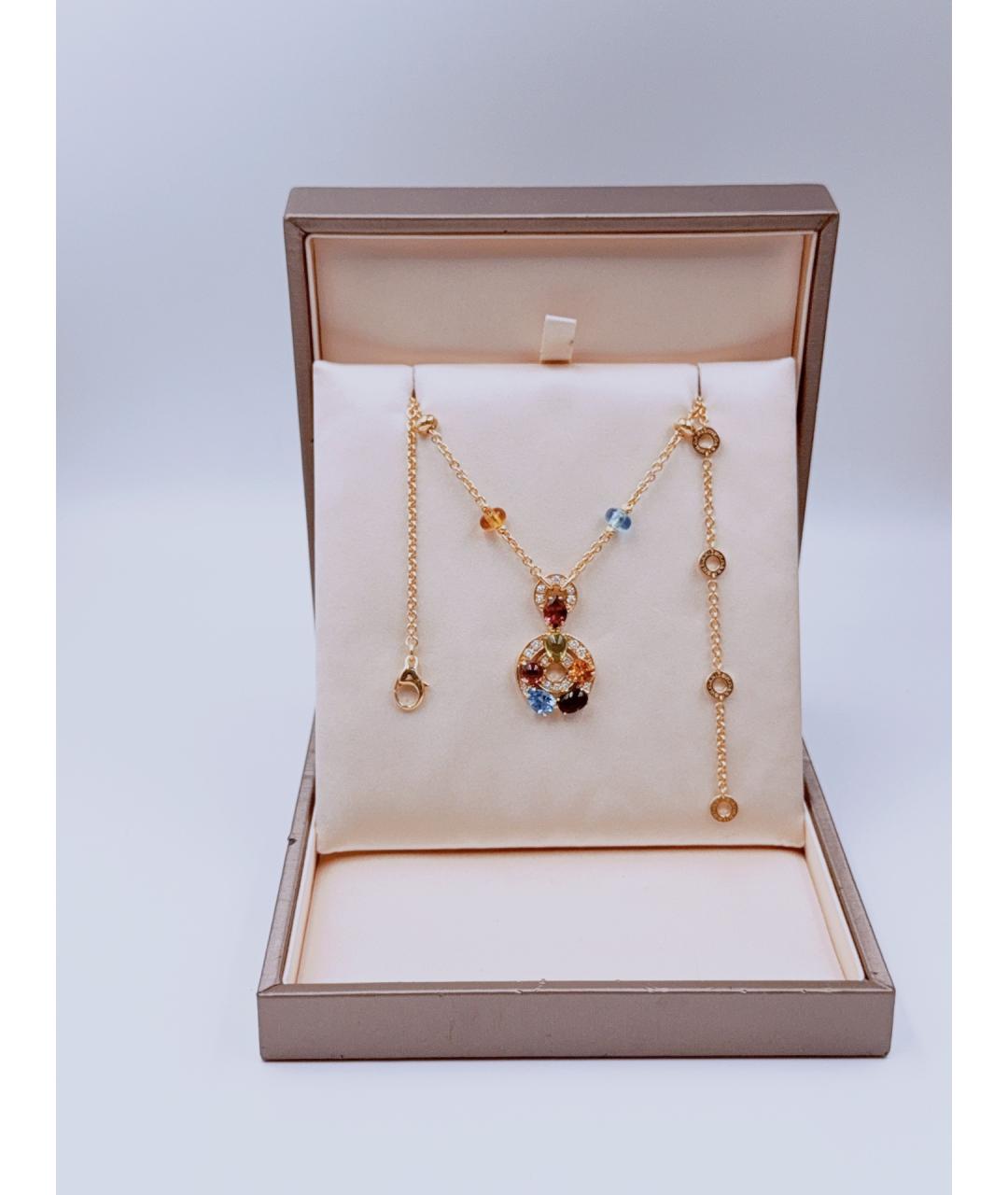 BVLGARI Золотое колье из розового золота, фото 3