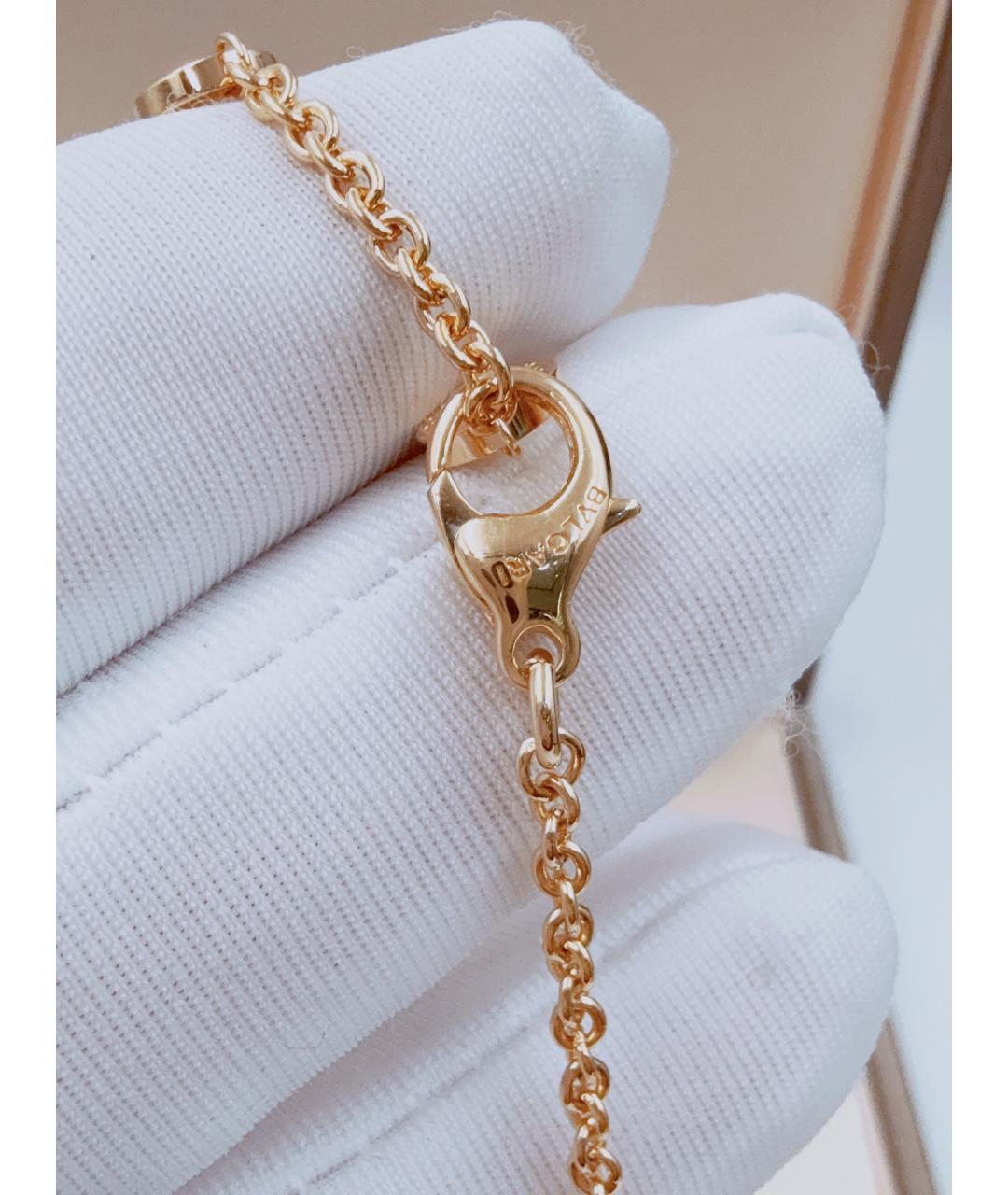 BVLGARI Золотое колье из розового золота, фото 6