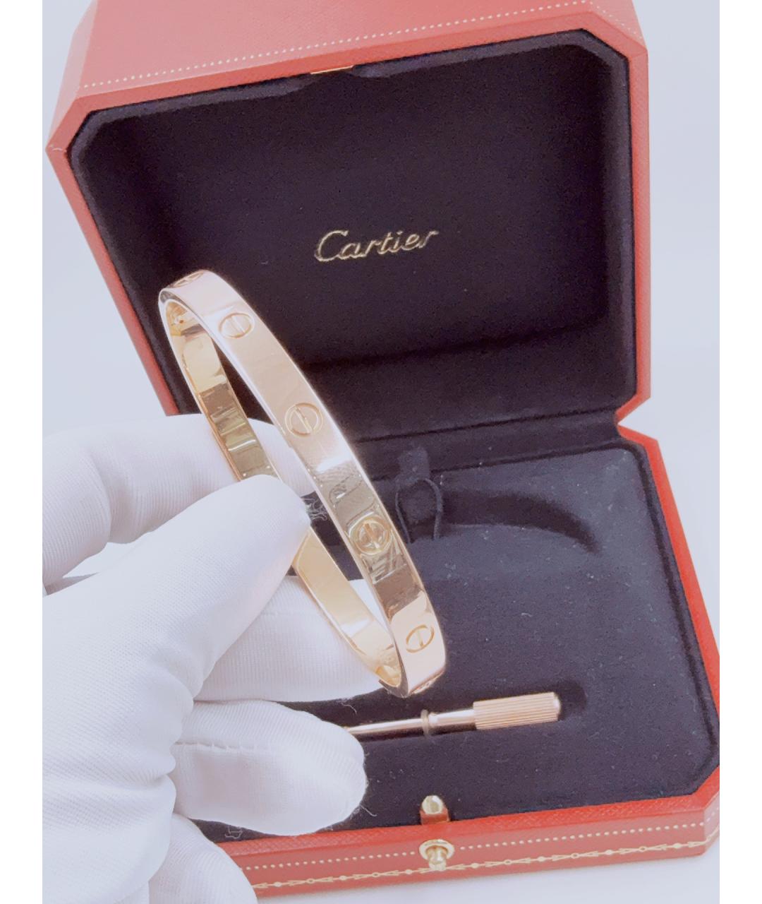 CARTIER Золотой браслет из розового золота, фото 5