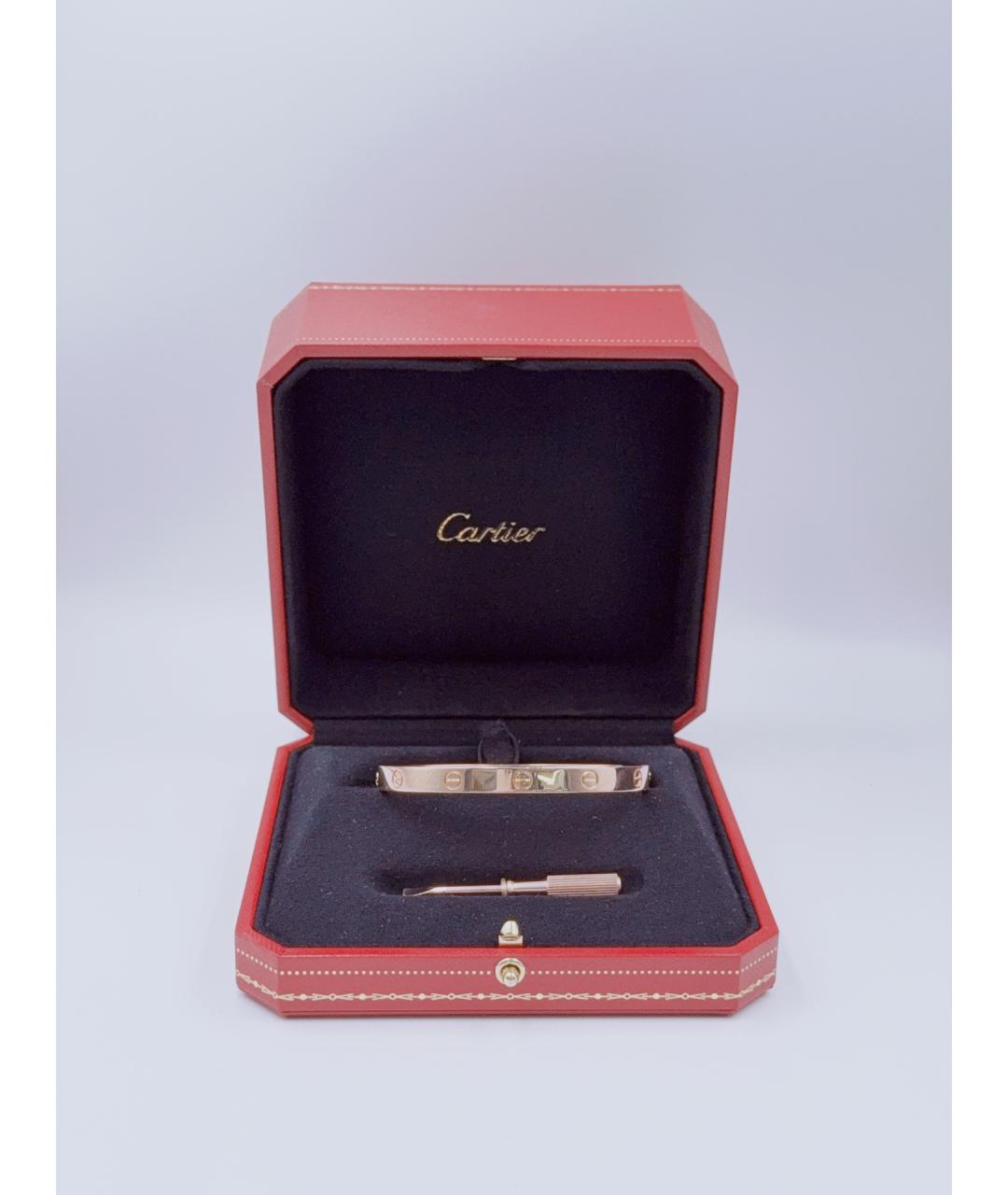 CARTIER Золотой браслет из розового золота, фото 9
