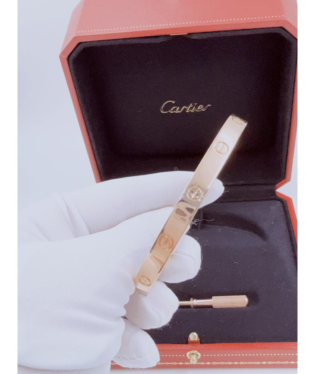 CARTIER Золотой браслет из розового золота, фото 4
