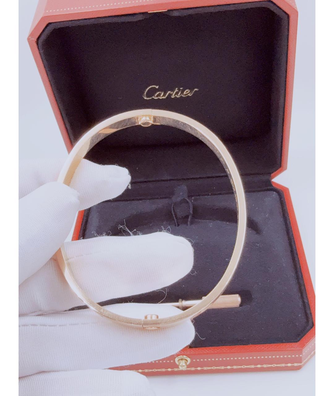 CARTIER Золотой браслет из розового золота, фото 6