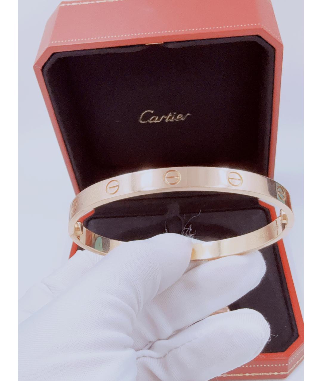 CARTIER Золотой браслет из розового золота, фото 2