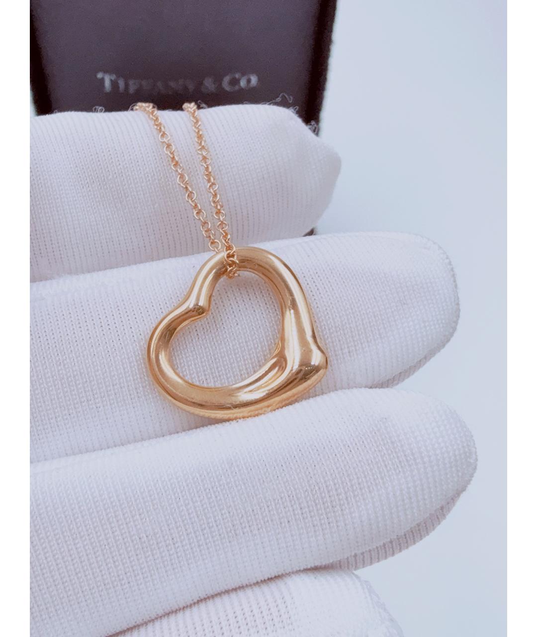 TIFFANY&CO Золотая подвеска из розового золота, фото 6