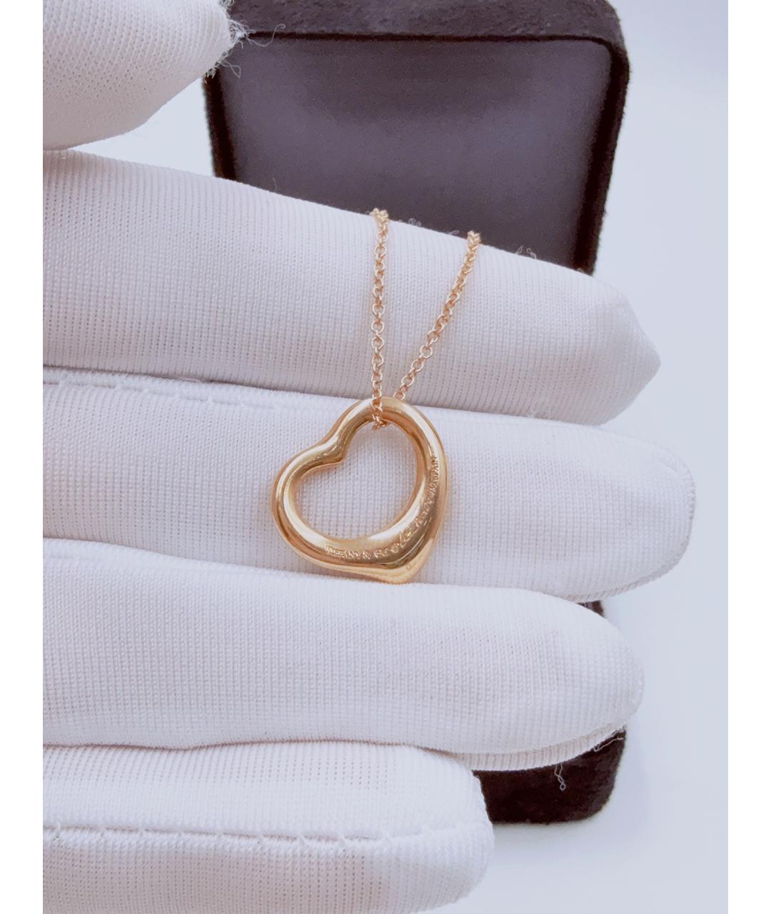 TIFFANY&CO Золотая подвеска из розового золота, фото 4