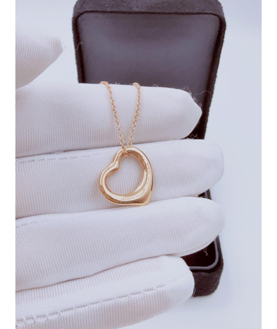 TIFFANY&CO Золотая подвеска из розового золота, фото 5