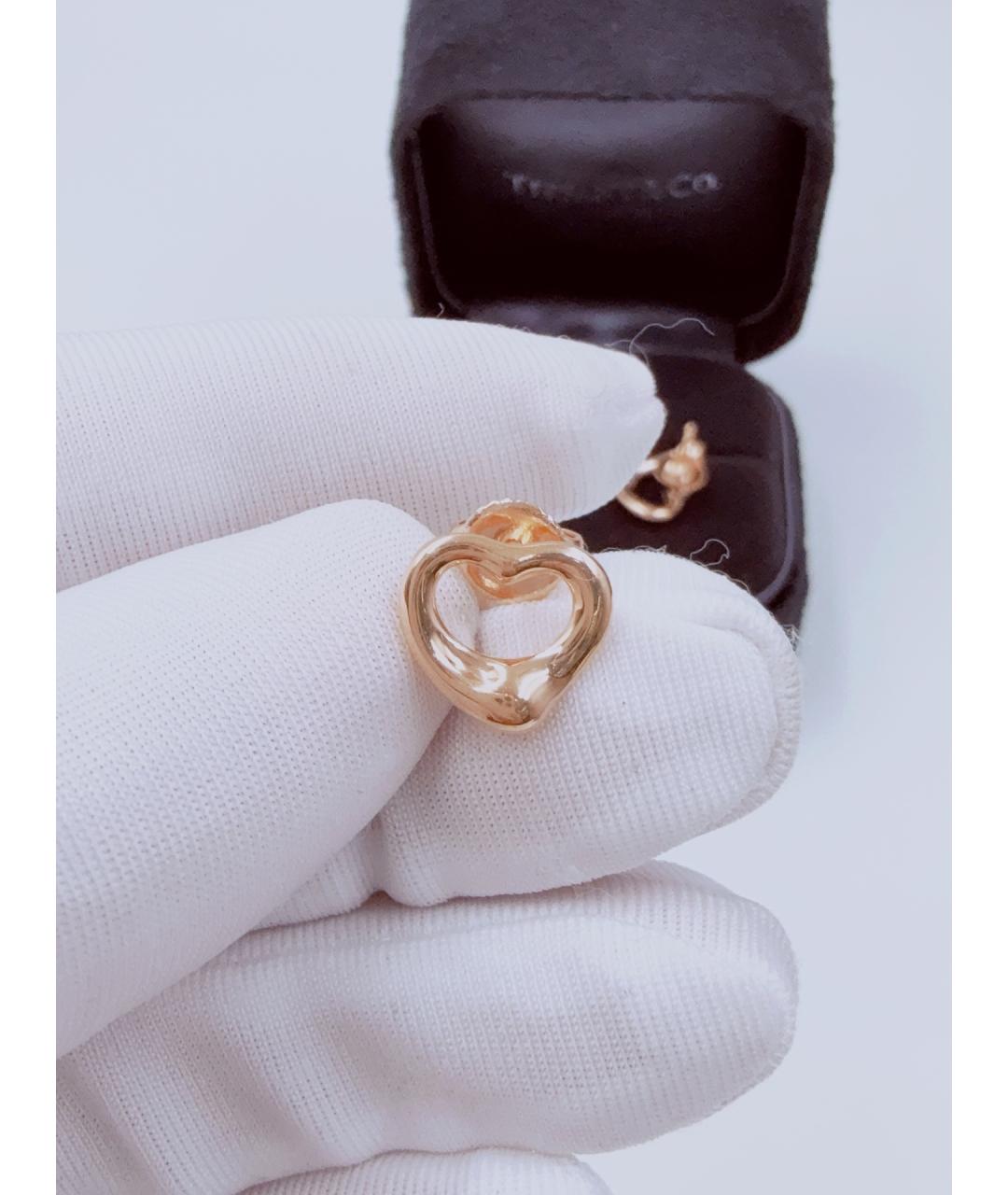TIFFANY&CO Золотые серьги из розового золота, фото 4