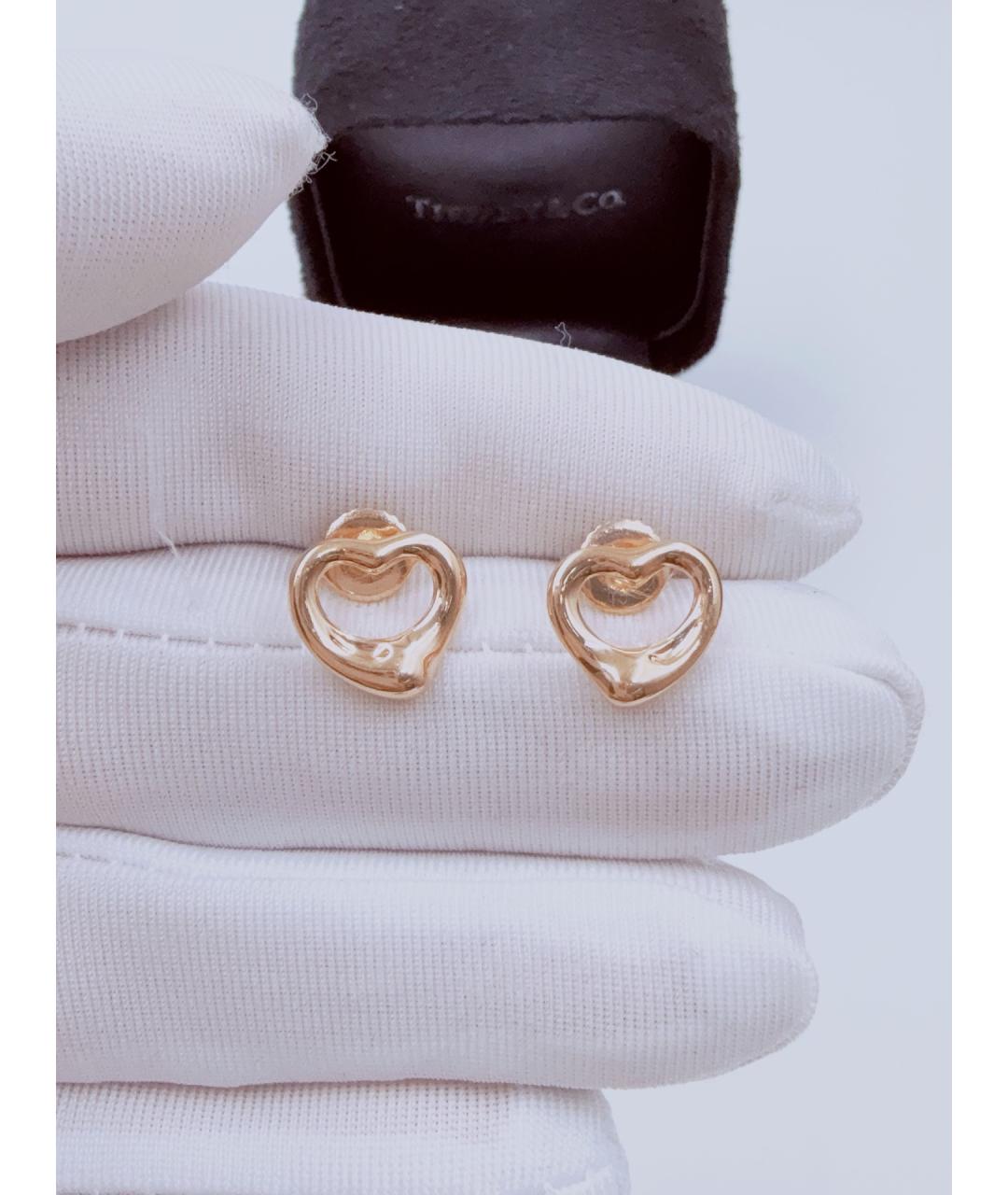 TIFFANY&CO Золотые серьги из розового золота, фото 7