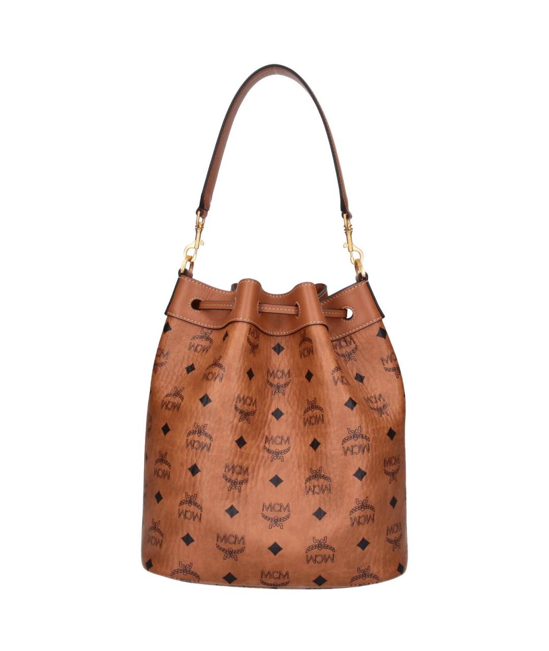 MCM Коричневая сумка тоут, фото 3
